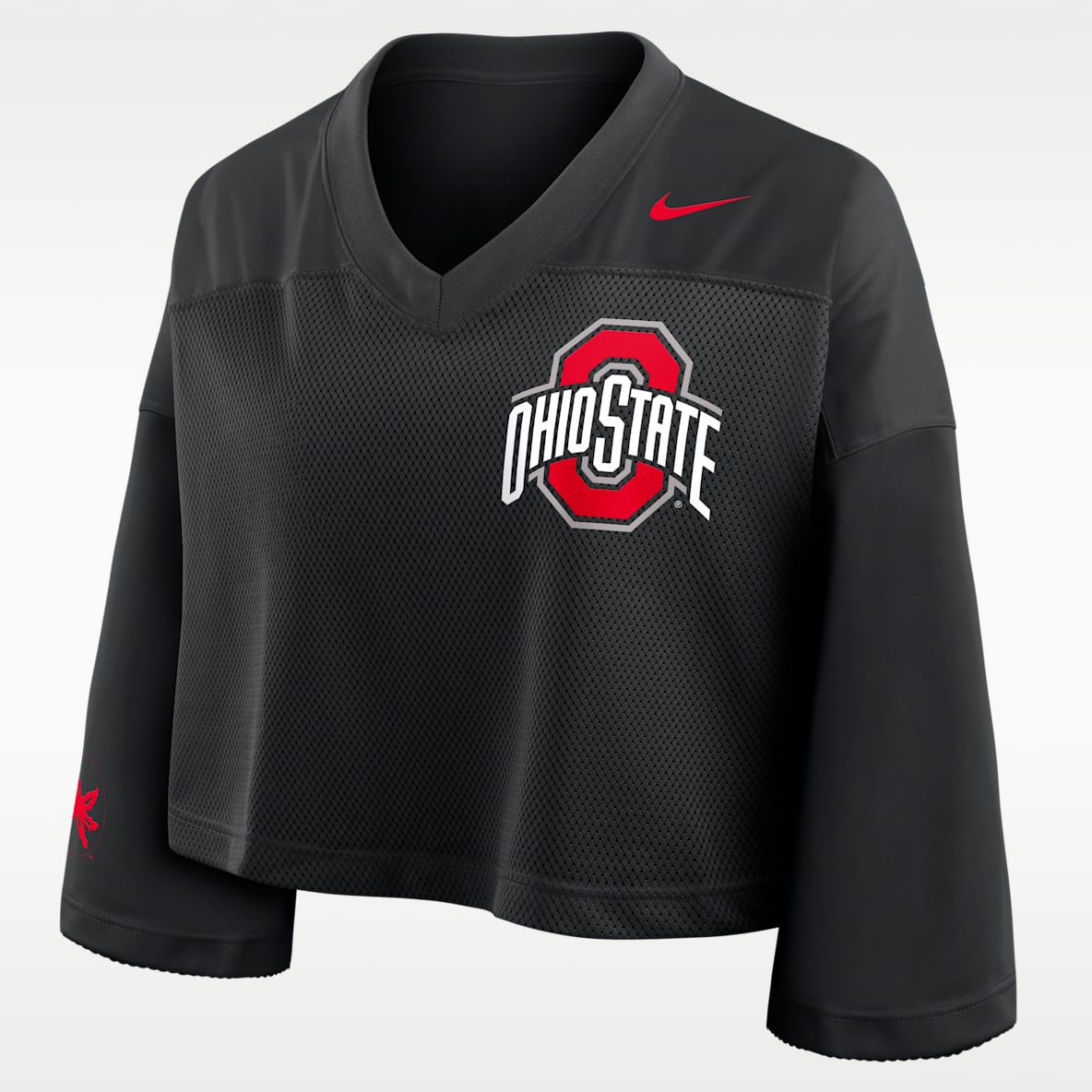 Ohio State Jersey Women's Nike Dri-FIT College Cropped Top