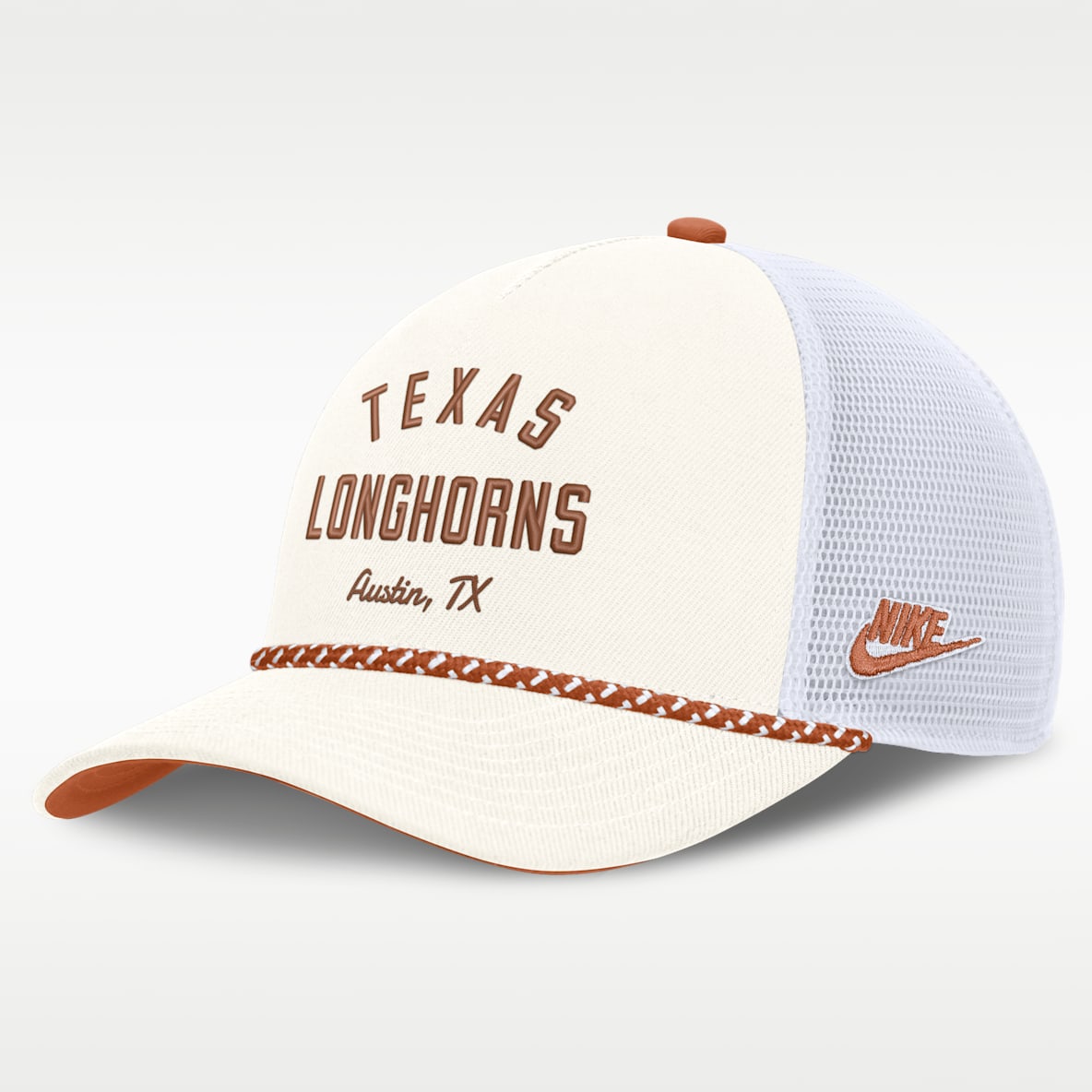 Texas Denim Men's Nike College Trucker Adjustable Hat