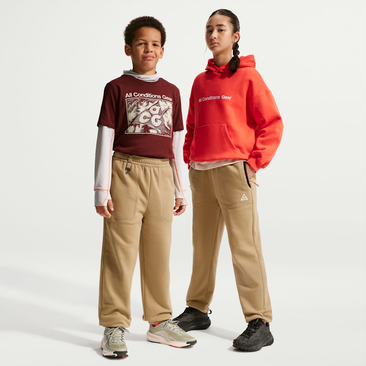 Nike ACG Pants de tejido Fleece para niños talla grande