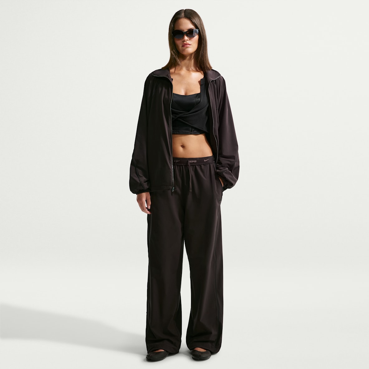 NikeSKIMS Stretch Nylon Women's Oversized Trousers