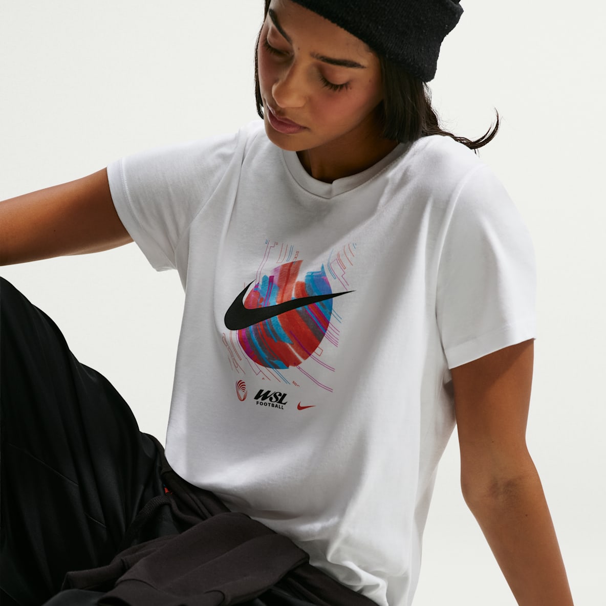 Kortærmet WSL Nike-T-shirt i bomuld til kvinder Kortærmet Nike-T-shirt i bomuld til kvinder