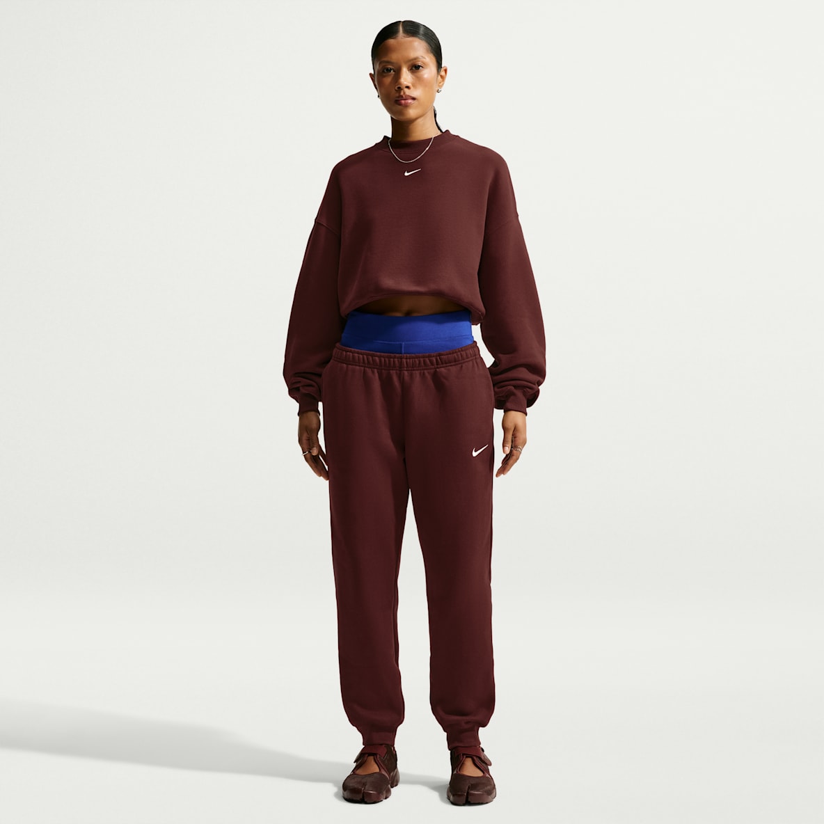 Nike Studio Fleece Medium Weight Women's Mid-Rise Joggers