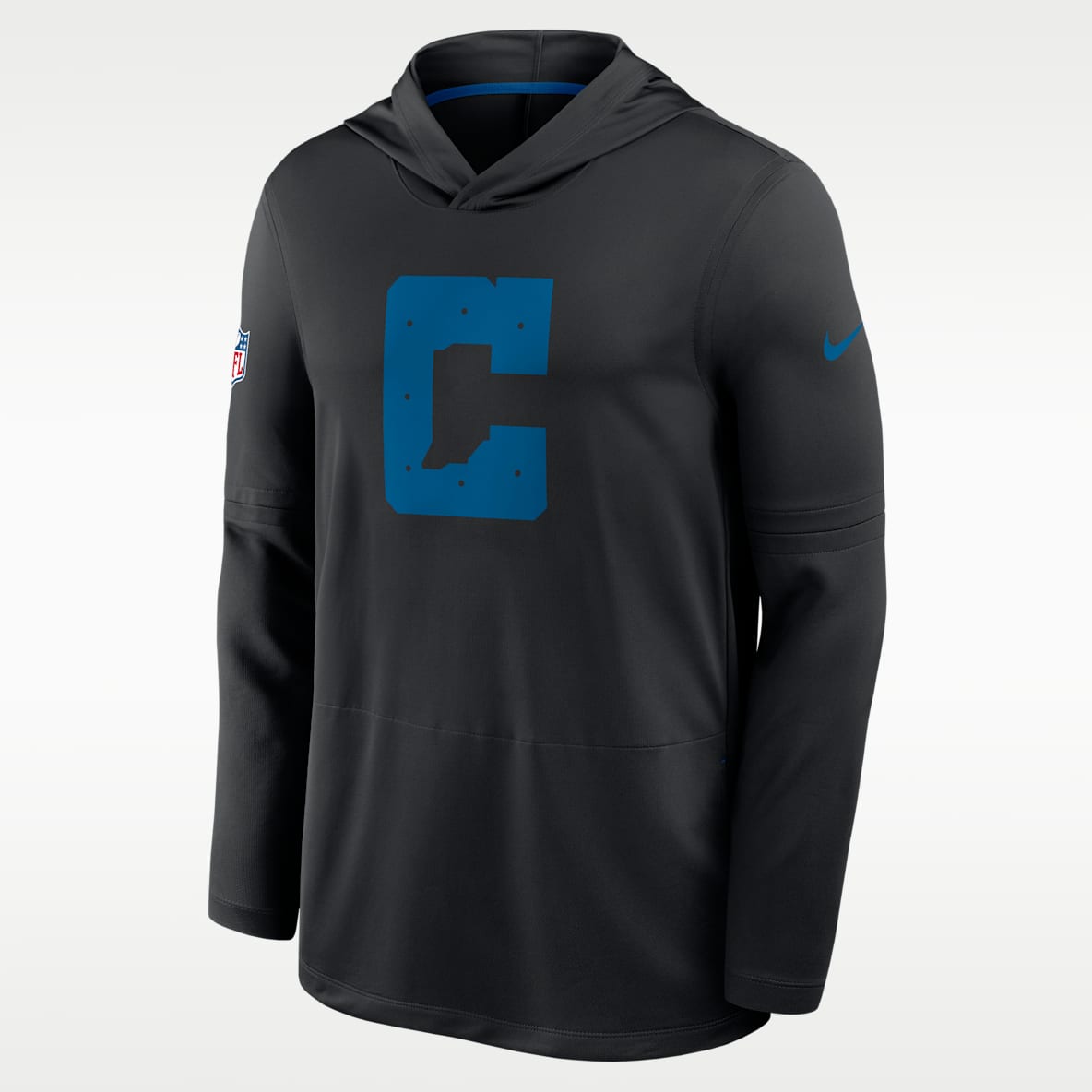 Indianapolis Colts Alt Men's Nike Dri-FIT NFL Long-Sleeve Hooded Top