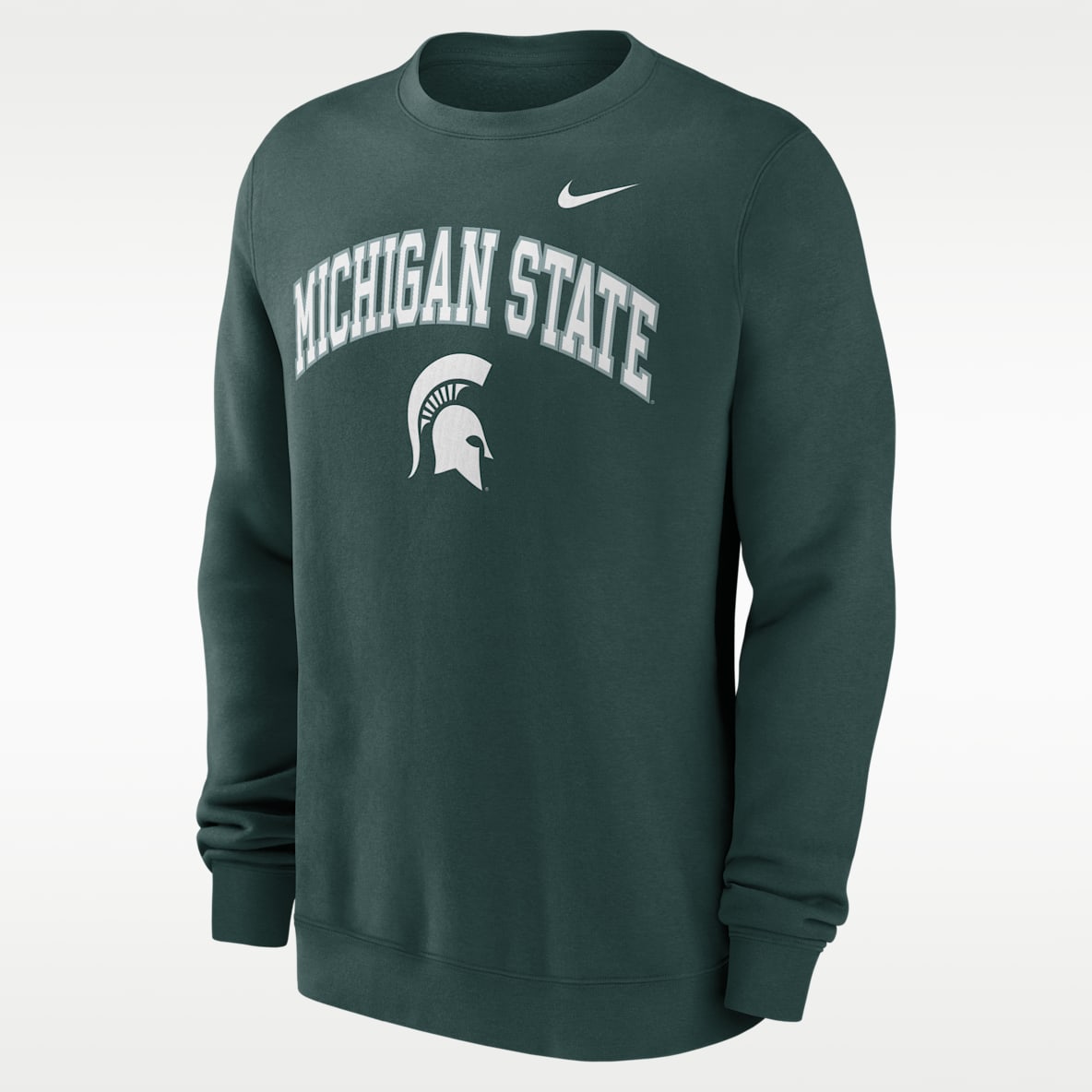 Michigan State Arch Men's Nike College Pullover Crew