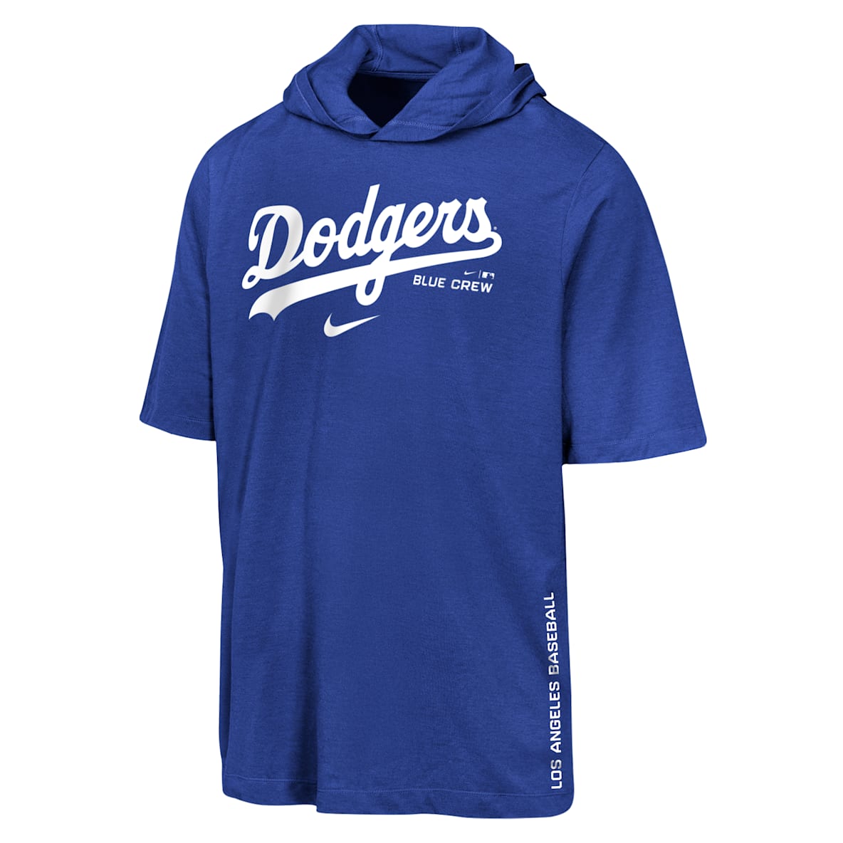 Los Angeles Dodgers Playera con gorro Nike Dri-FIT de la MLB para niños talla grande