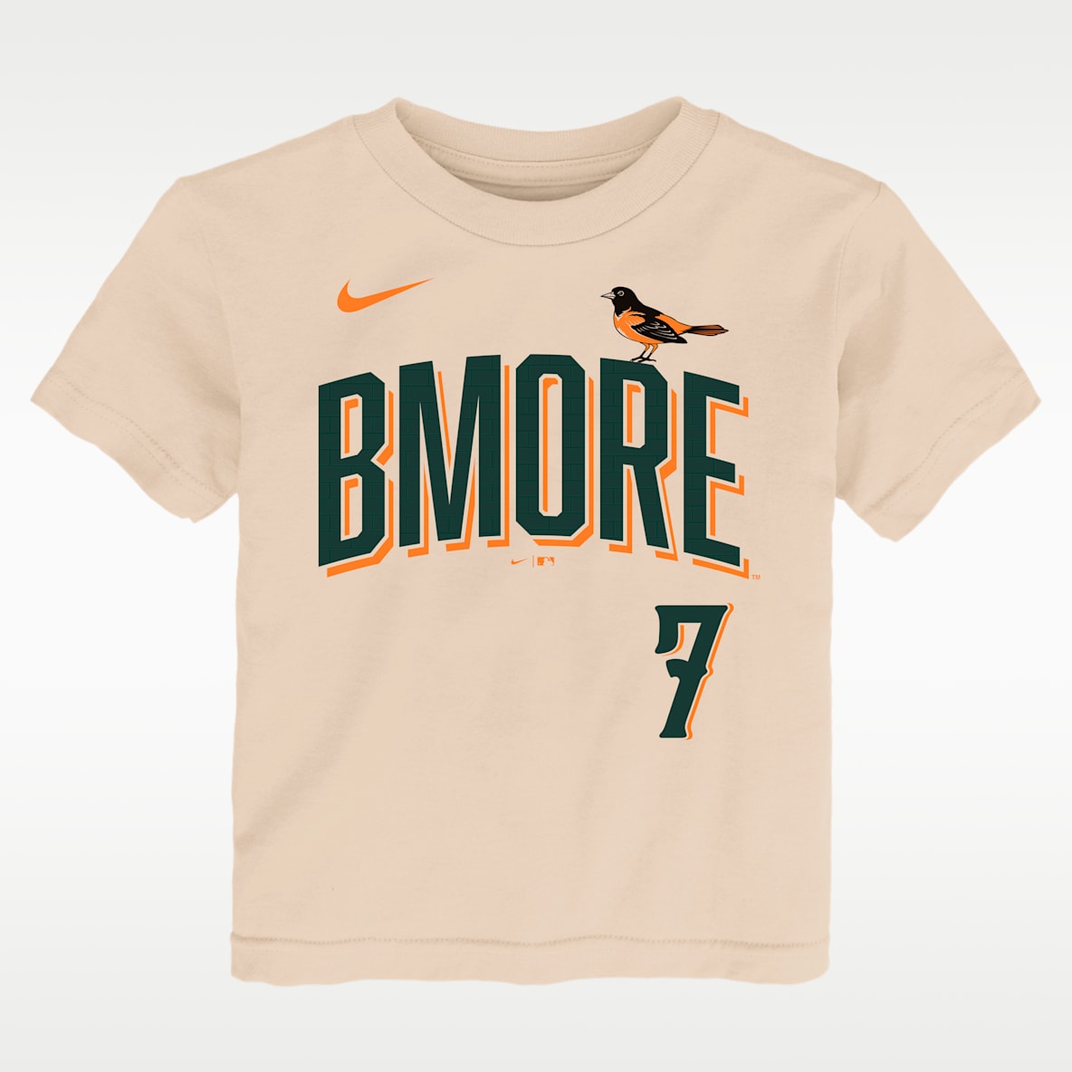 Jackson Holliday Baltimore Orioles City Connect Toddler Nike MLB T-Shirt