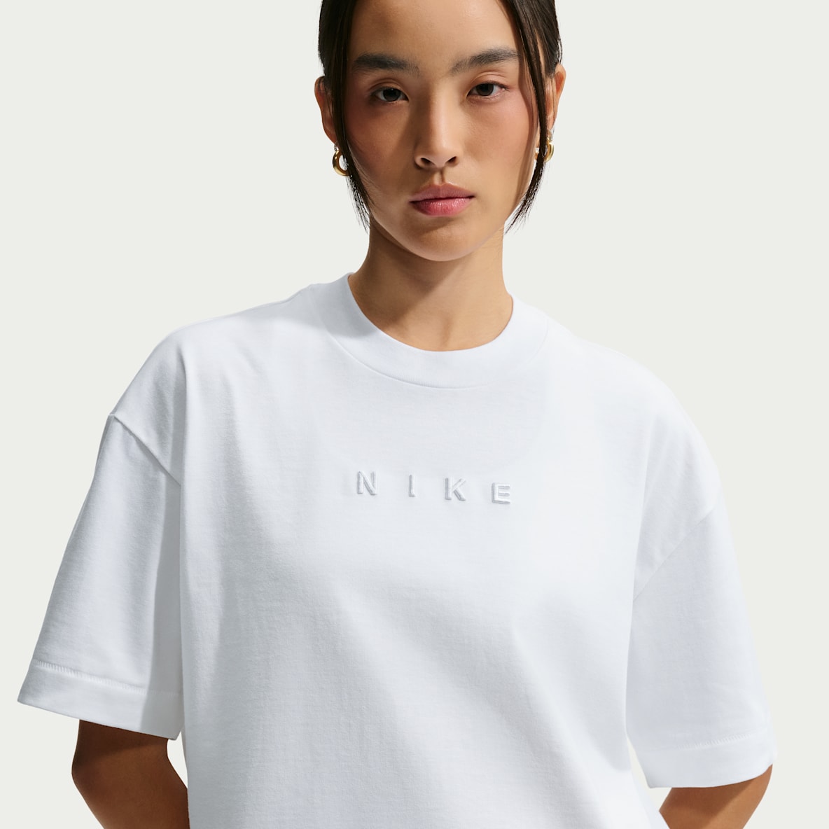Nike Sportswear Kort ekstra stor T-skjorte til dame