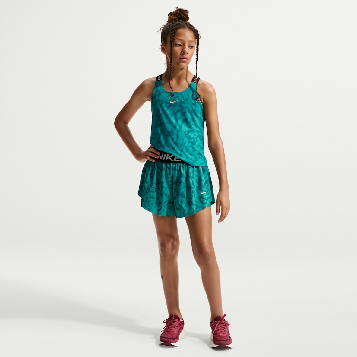 Nike Pro Big Kids' (Girls') 2-in-1 Shorts