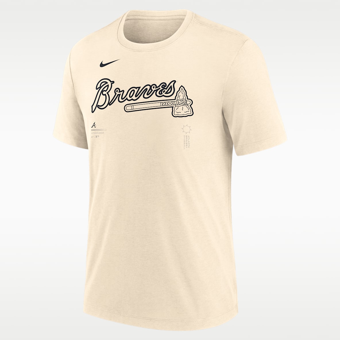 Atlanta Braves Wordmark Men's Nike MLB T-Shirt