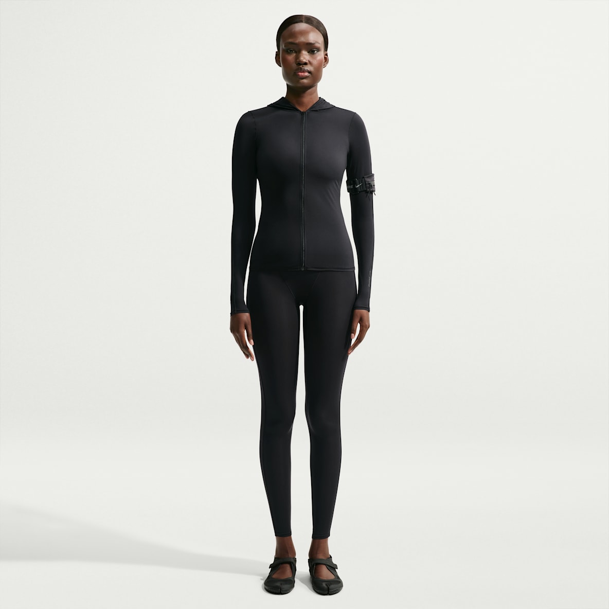 NikeSKIMS Weightless Damen-Leggings mit hohem Bund und V-Einsatz