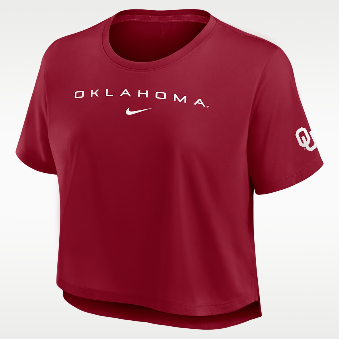 Oklahoma Premium Performance Women's Nike Dri-FIT Cropped Top
