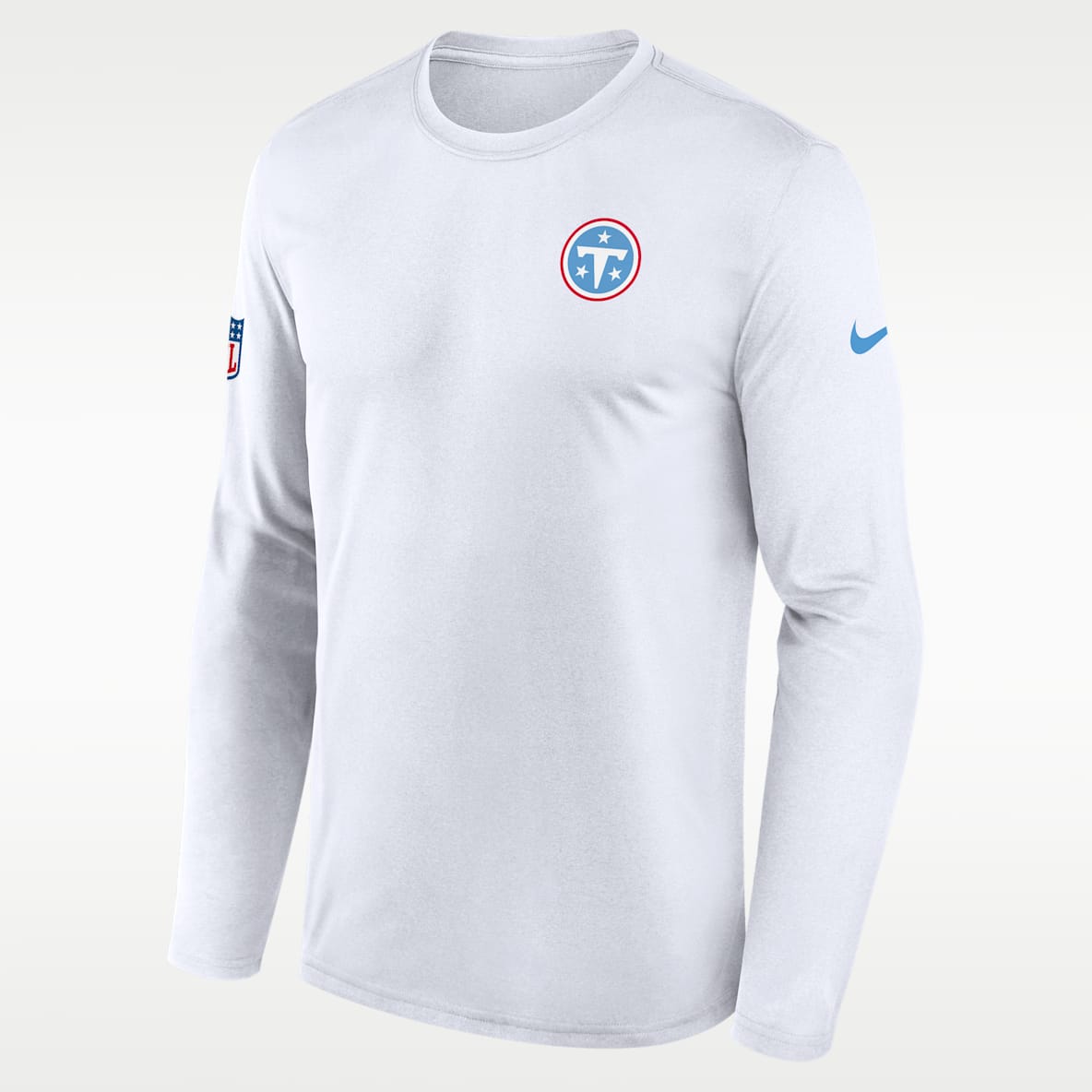 Tennessee Titans Legend Small Logo Playera de manga larga Nike Dri-FIT de la NFL para hombre