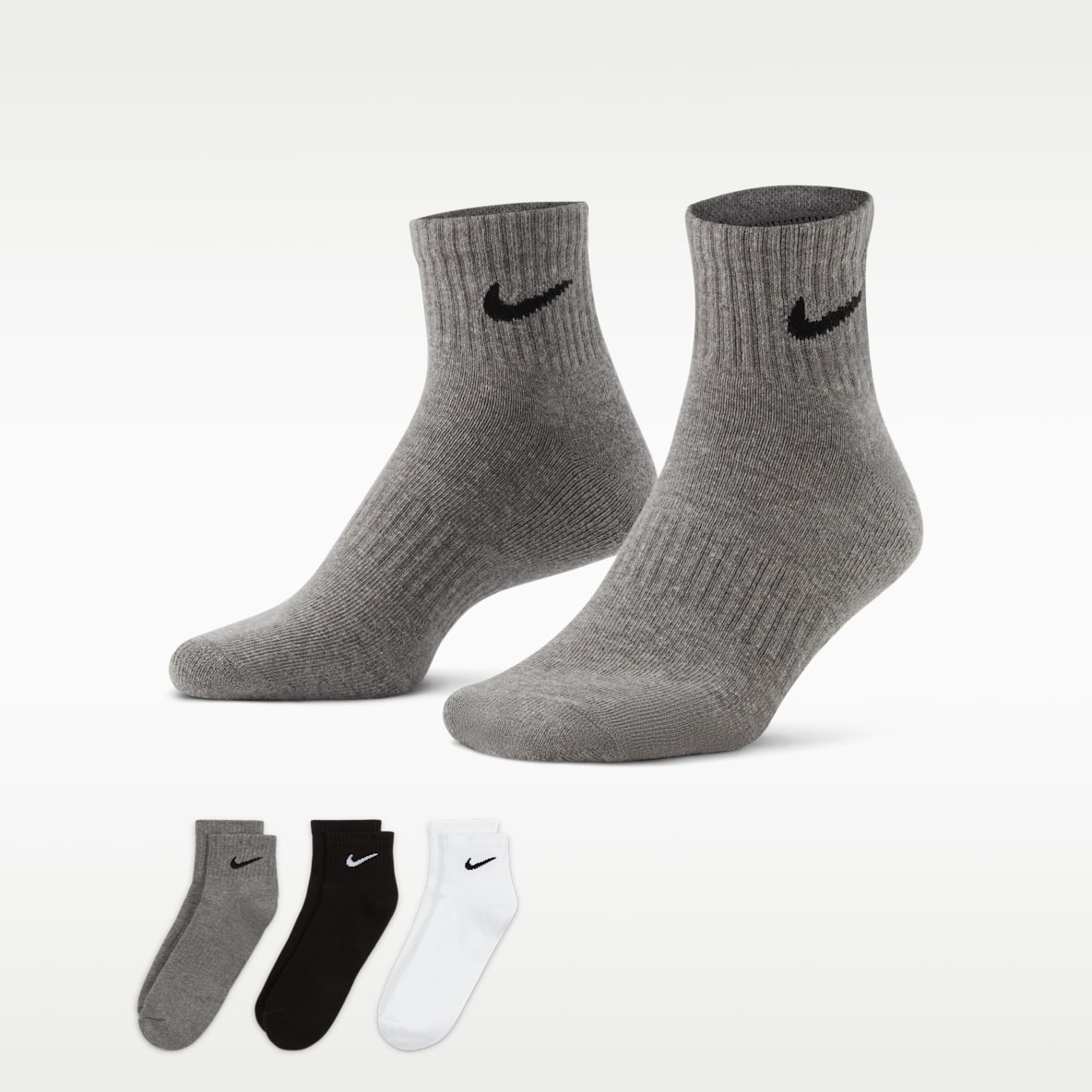 Nike Everyday Cushioned Chaussettes de training (3 paires)