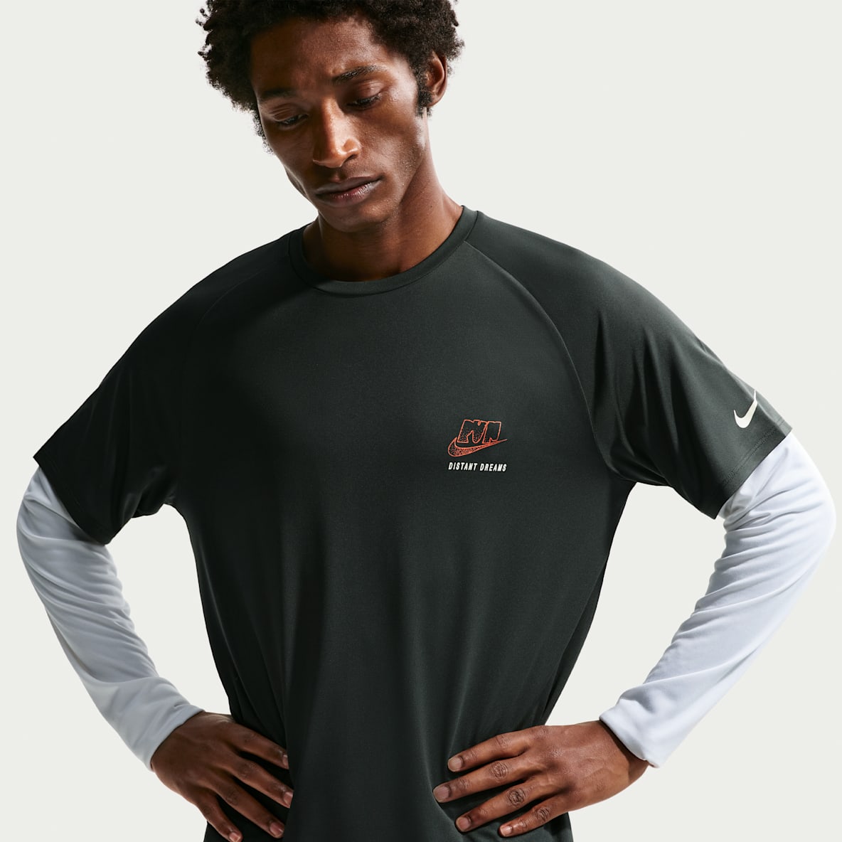 Nike Stride Playera de correr de manga corta Dri-FIT ADV para hombre