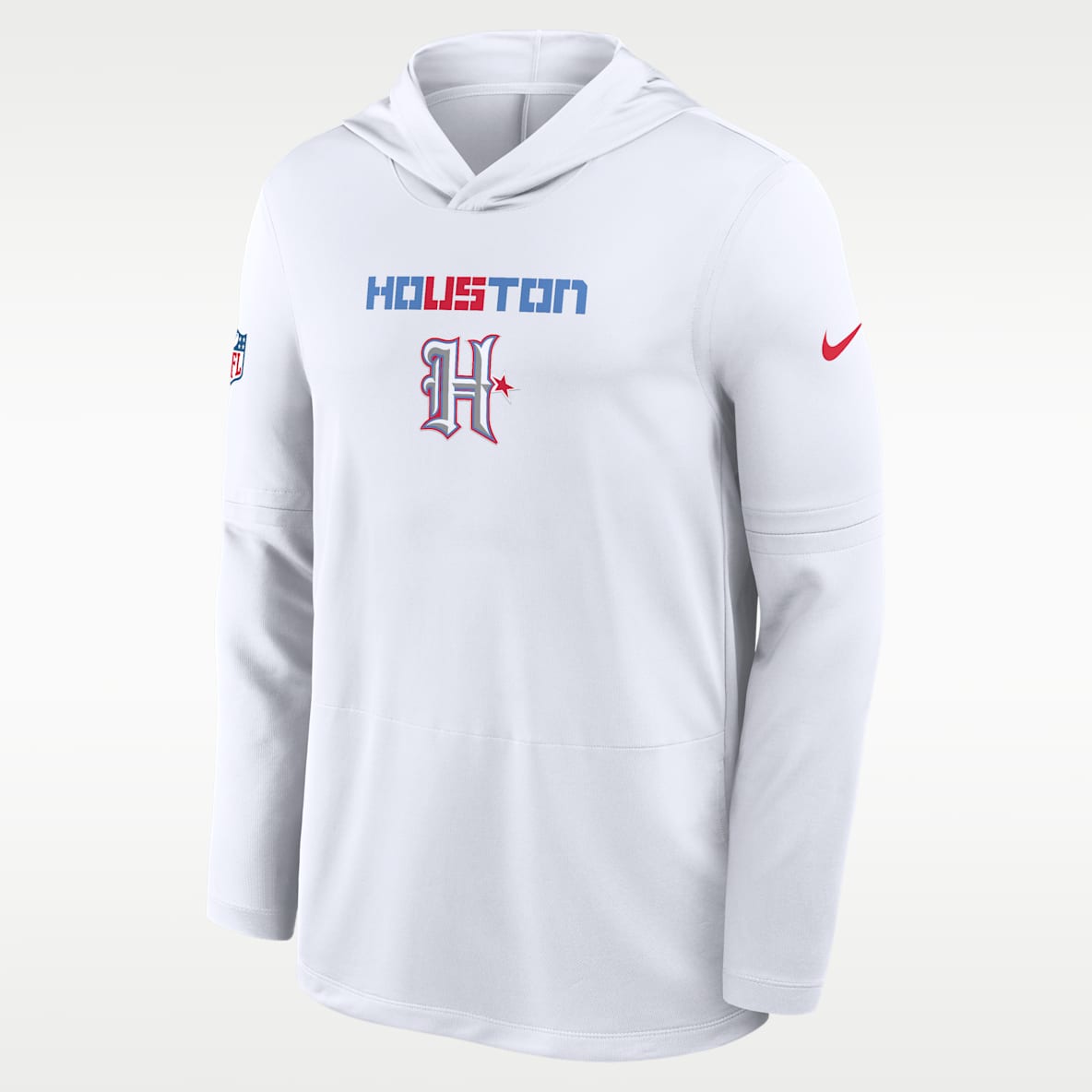 Houston Texans Rivalries Collection Sideline Men's Nike Dri-FIT NFL Long-Sleeve Hooded Top