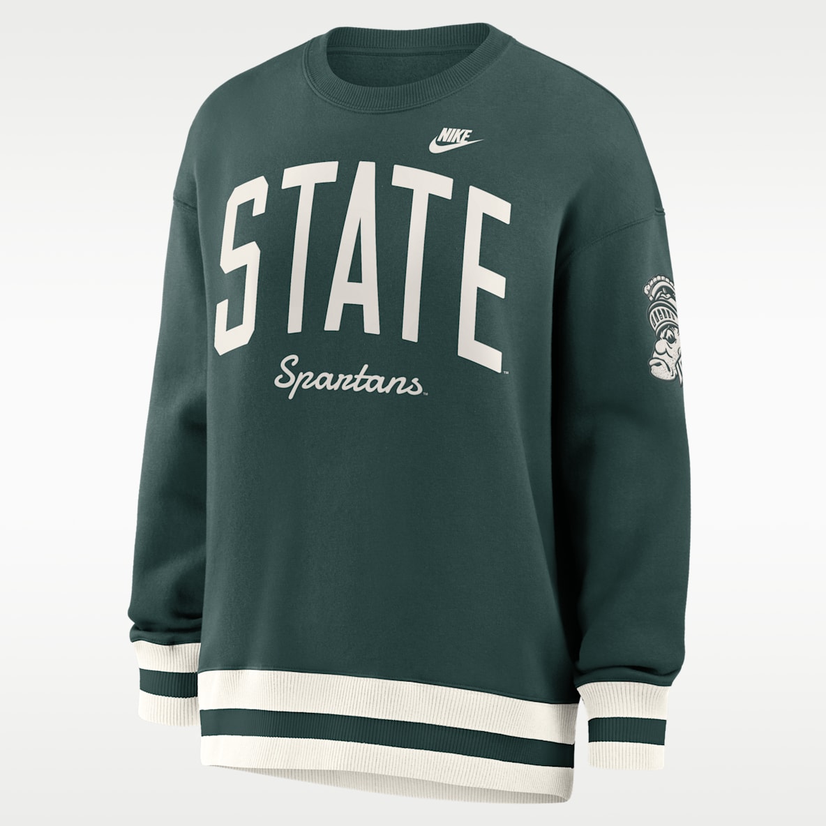 Michigan State Legacy Women's Nike College Pullover Crew