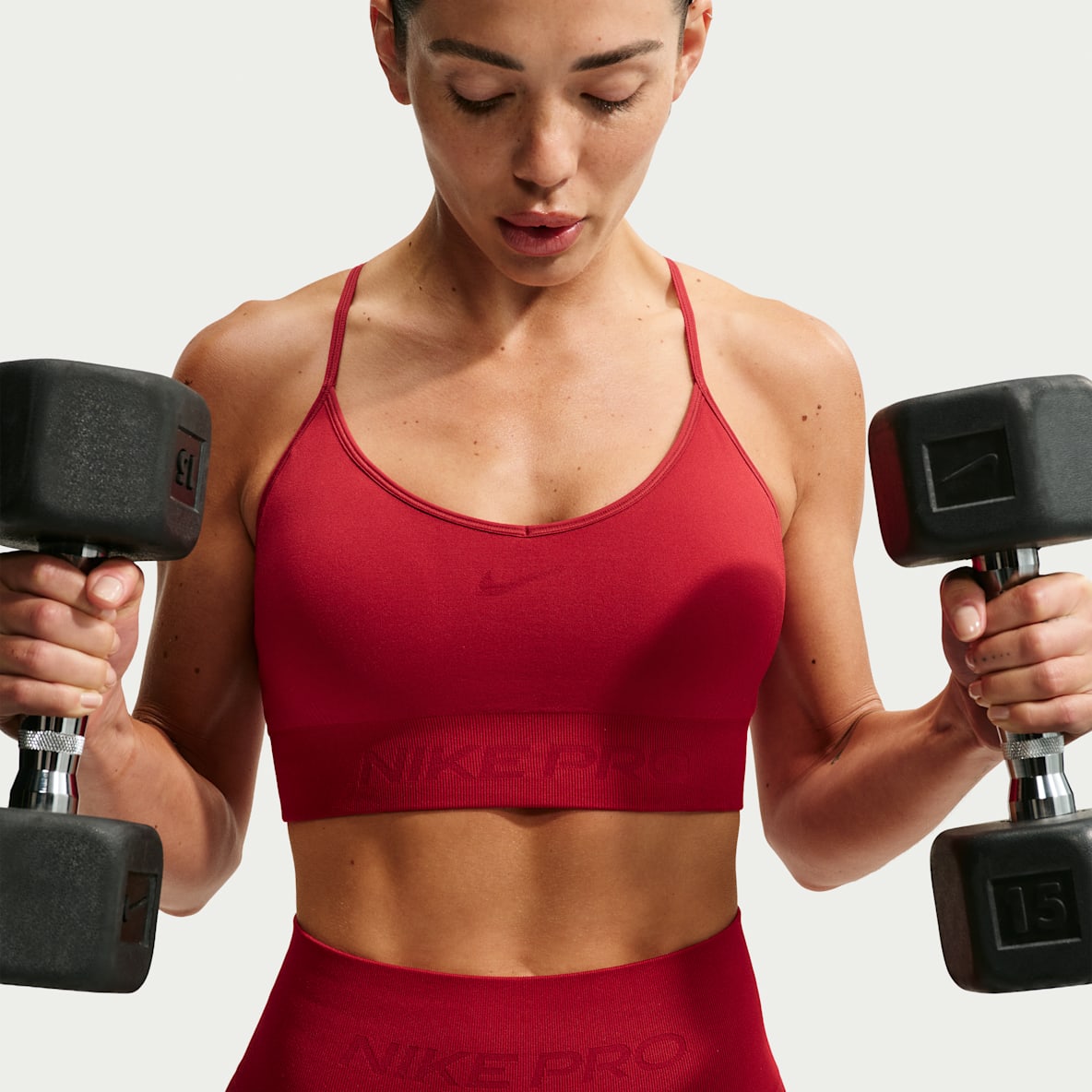 Nike Pro Seamless Women's Light-Support Padded Sports Bra