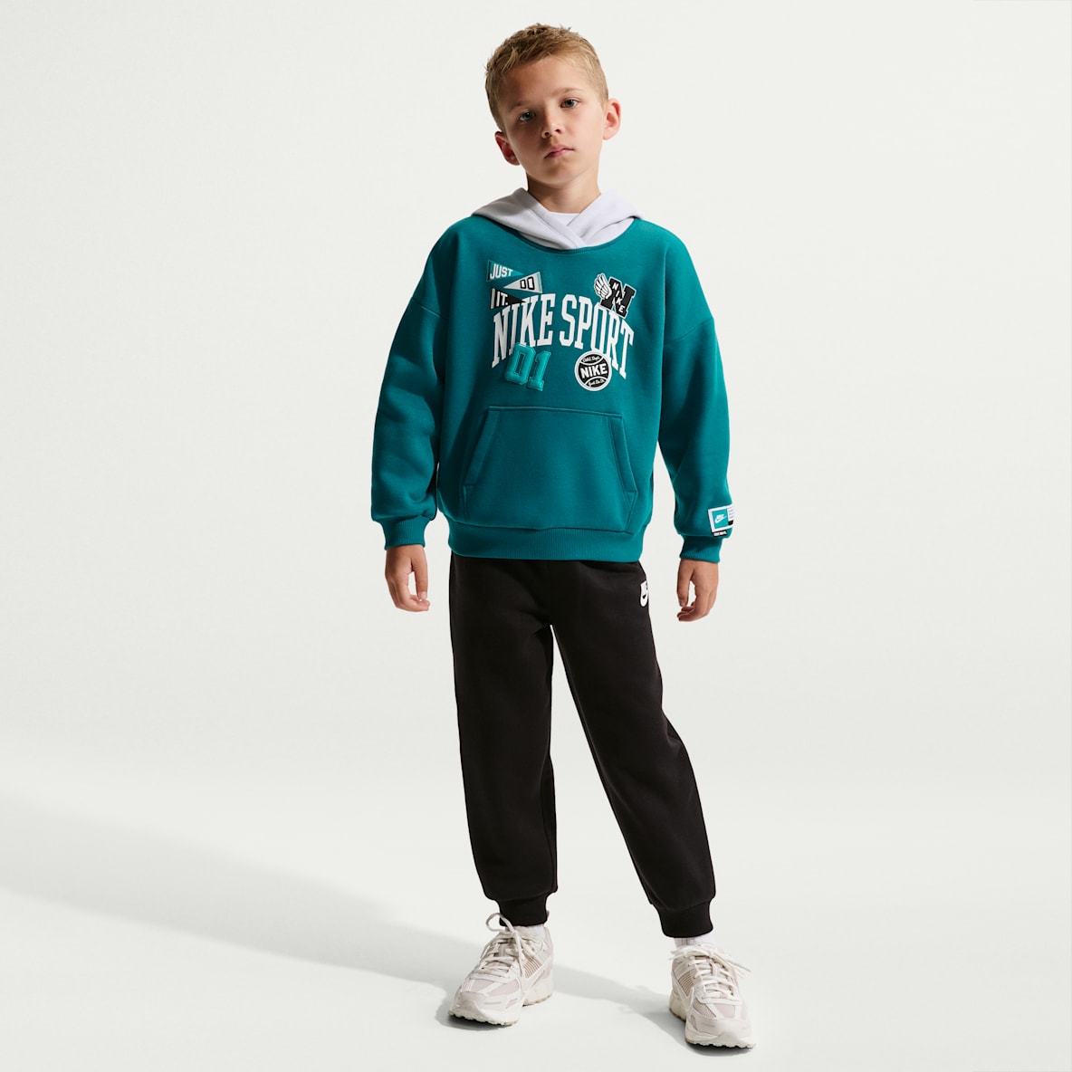Nike Sportswear Little Kids' Multisport 2-Piece Pullover Hoodie Set