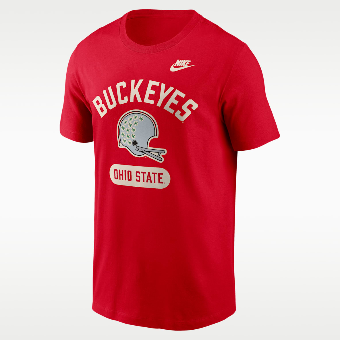 Ohio State Legacy Arch Helmet Men's Nike College T-Shirt