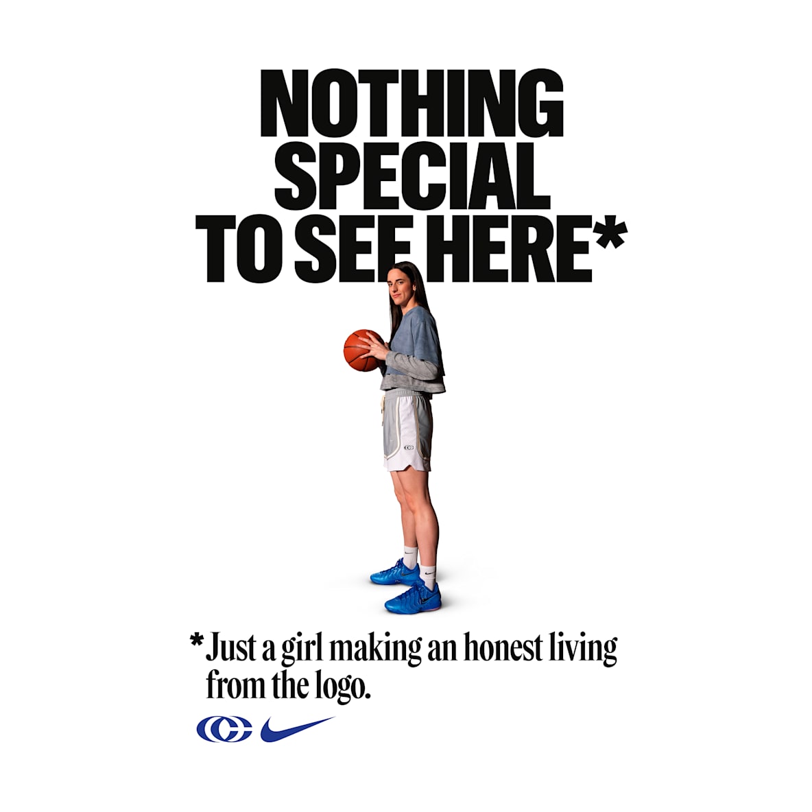 Caitlin 1 Nike Poster 22x34