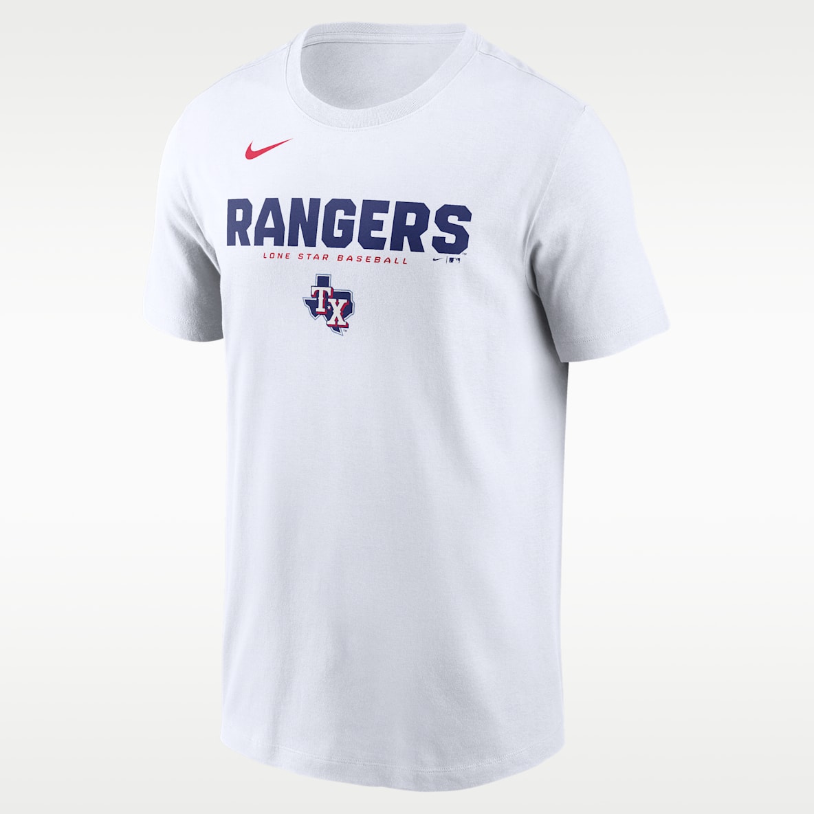 Texas Rangers Bold Team Name Men's Nike MLB T-Shirt