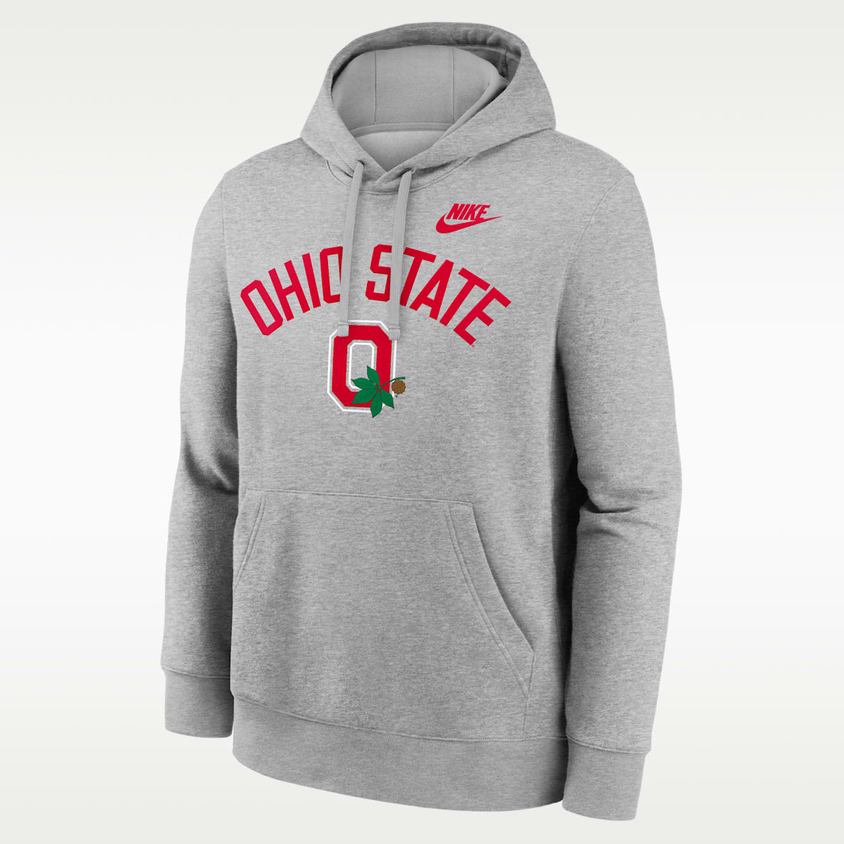 Ohio State Legacy Arch Club Men's Nike College Pullover Hoodie