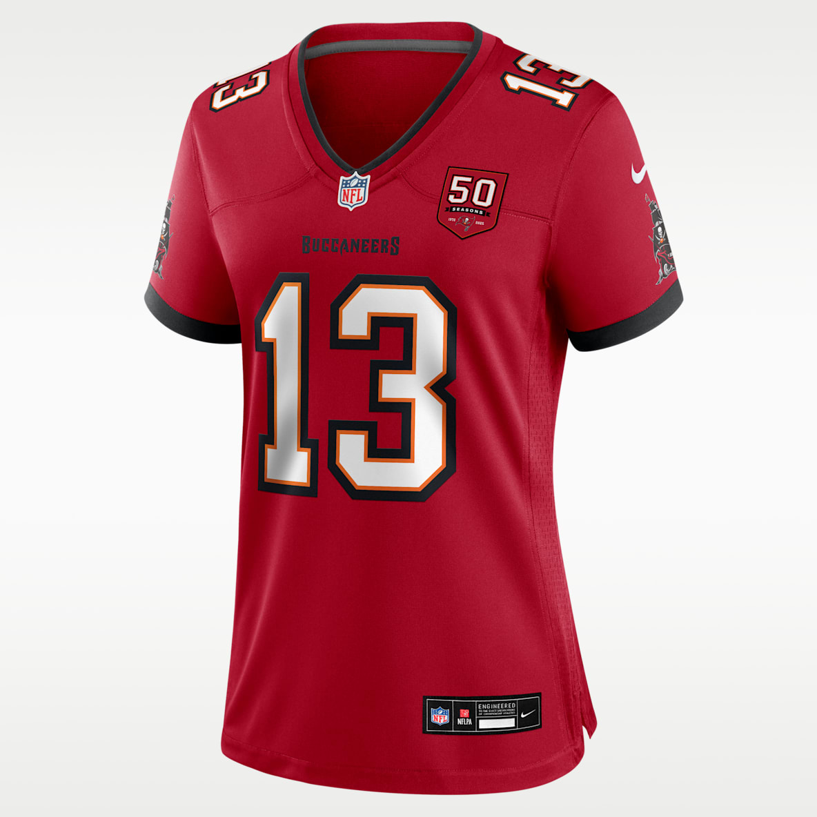 Mike Evans Tampa Bay Buccaneers 50th Anniversary Women’s Nike NFL Game Jersey