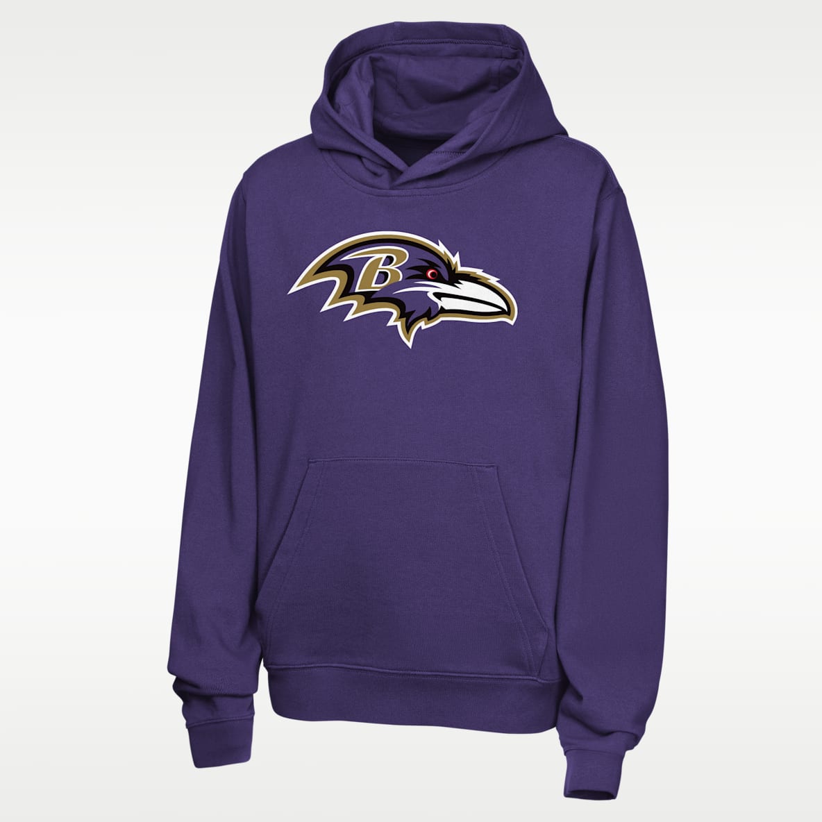 Lamar Jackson Baltimore Ravens Big Kids' Nike NFL Pullover Hoodie