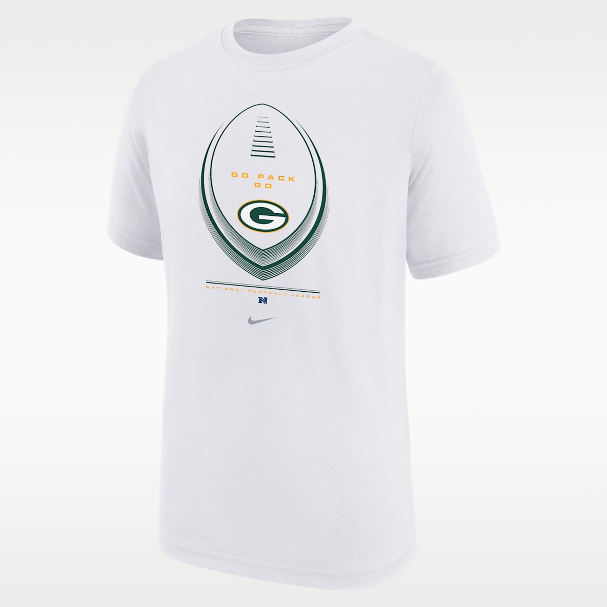 Green Bay Packers Icon Legend Edition Big Kids' Nike Dri-FIT NFL T-Shirt