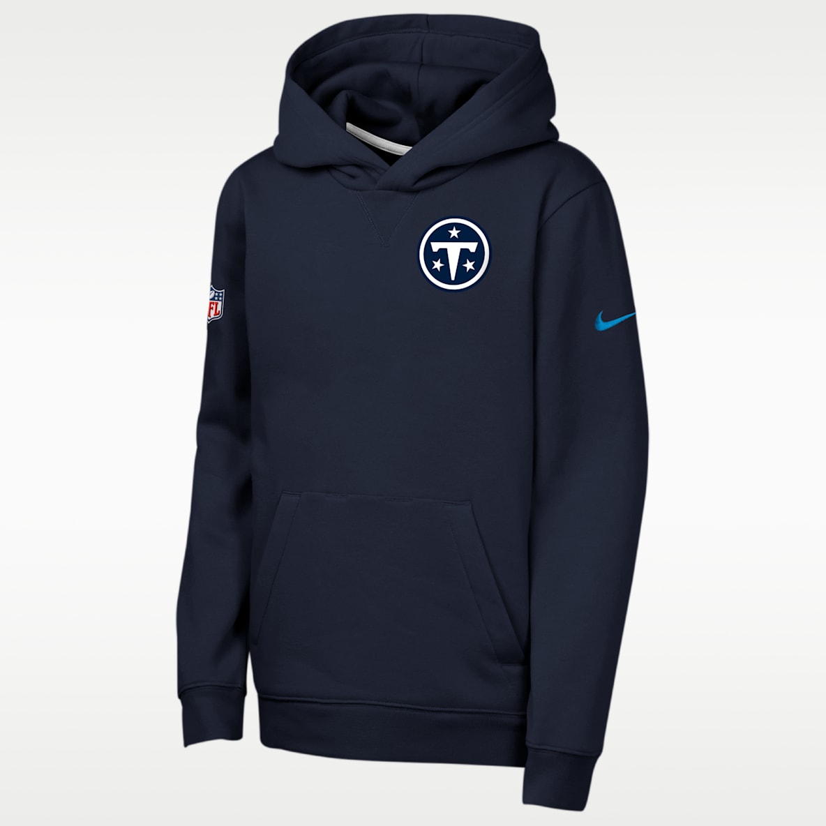Tennessee Titans Rivalries Collection Sideline Club Big Kids' Nike NFL Pullover Hoodie