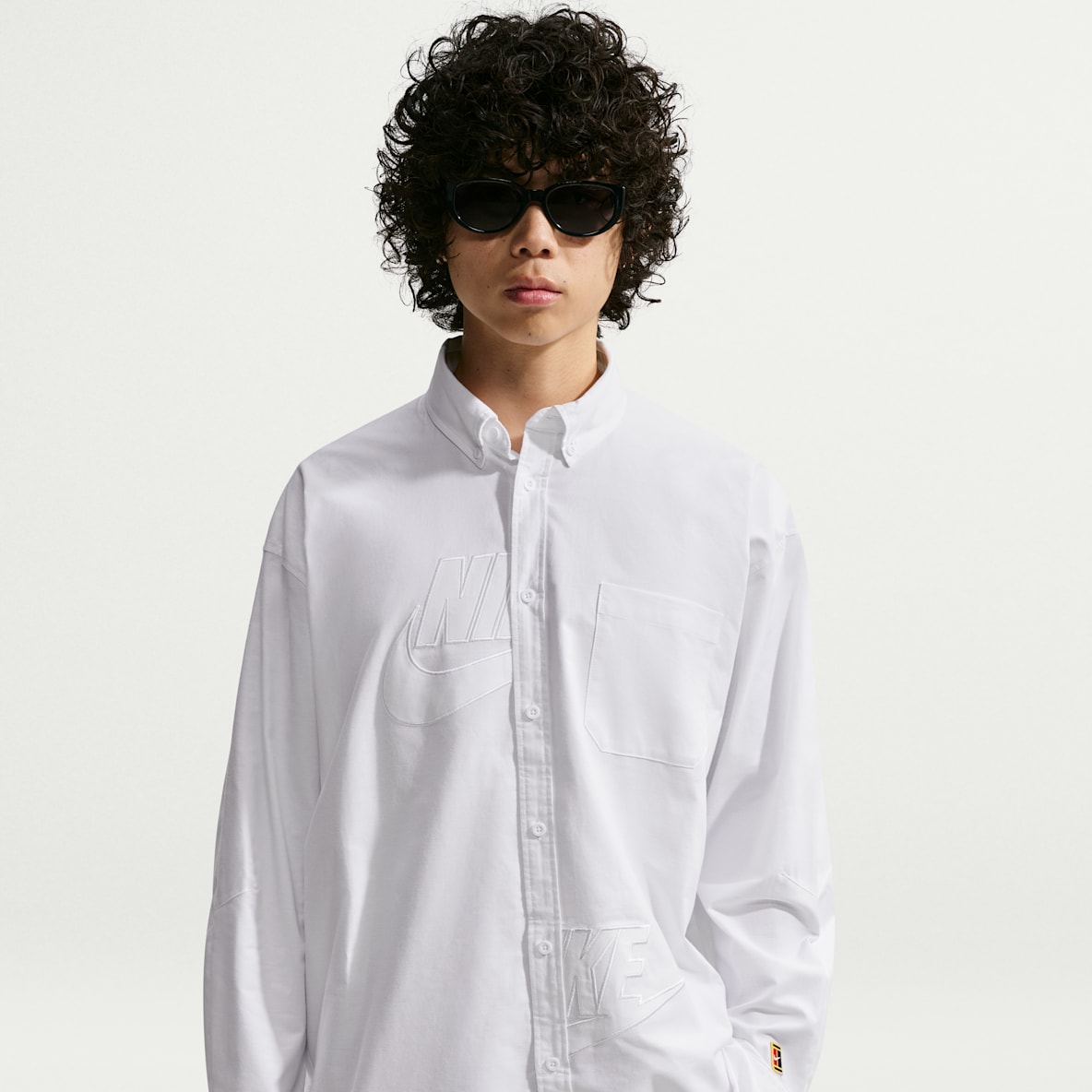 Nike Club Rules Men's Long-Sleeve Oxford Top