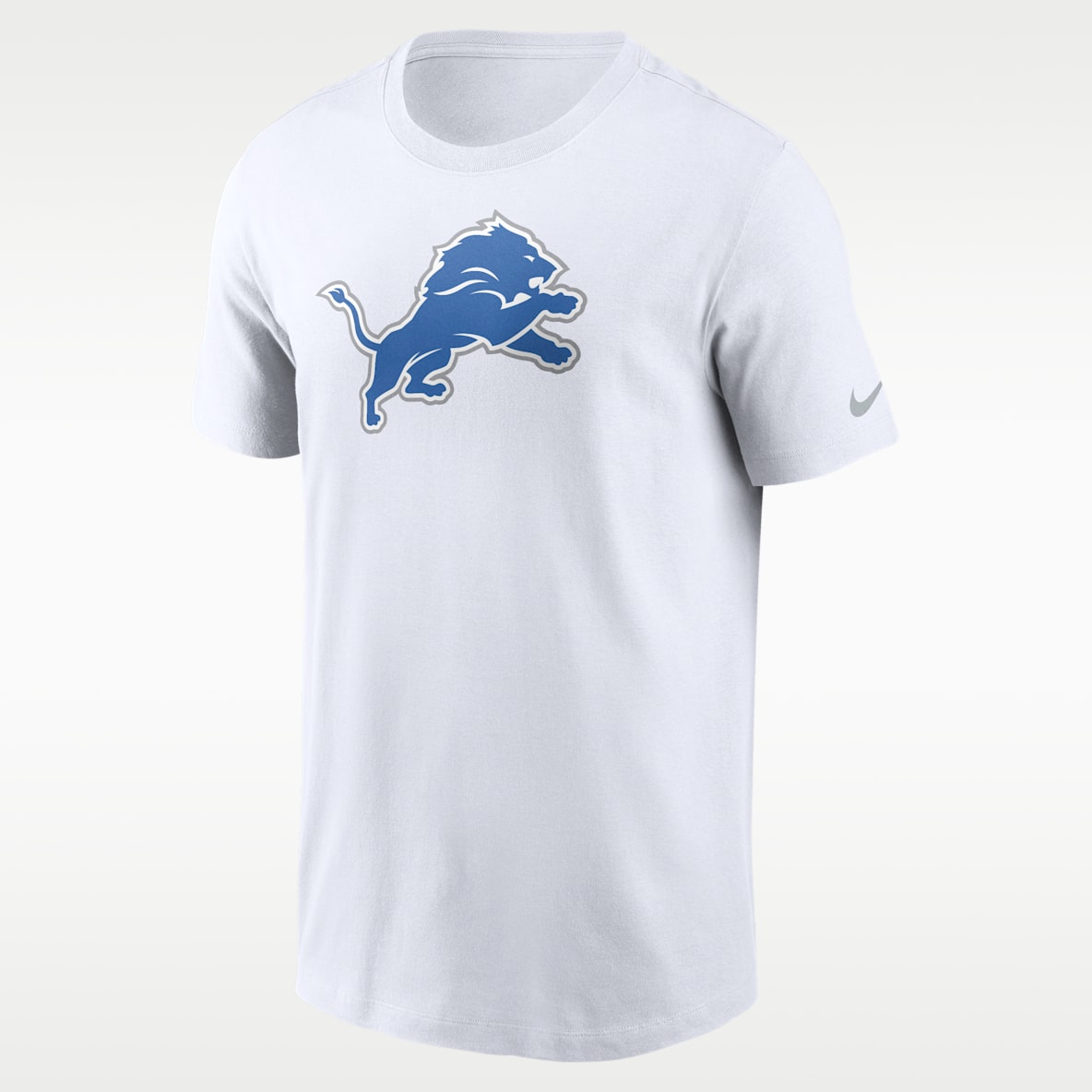 Detroit Lions Logo Essential Playera Nike de la NFL para hombre
