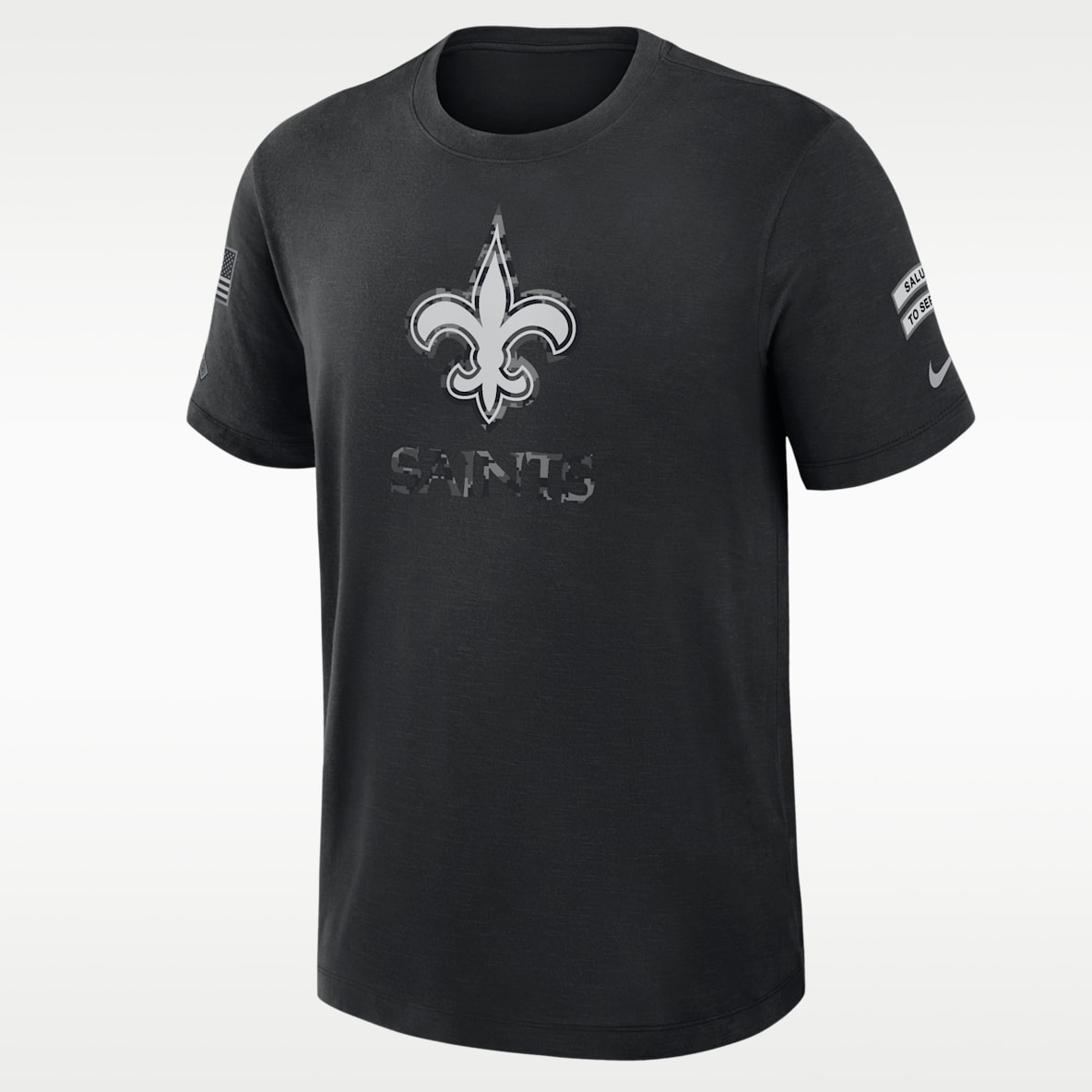 New Orleans Saints Salute to Service Slub Playera Nike Dri-FIT de la NFL para hombre