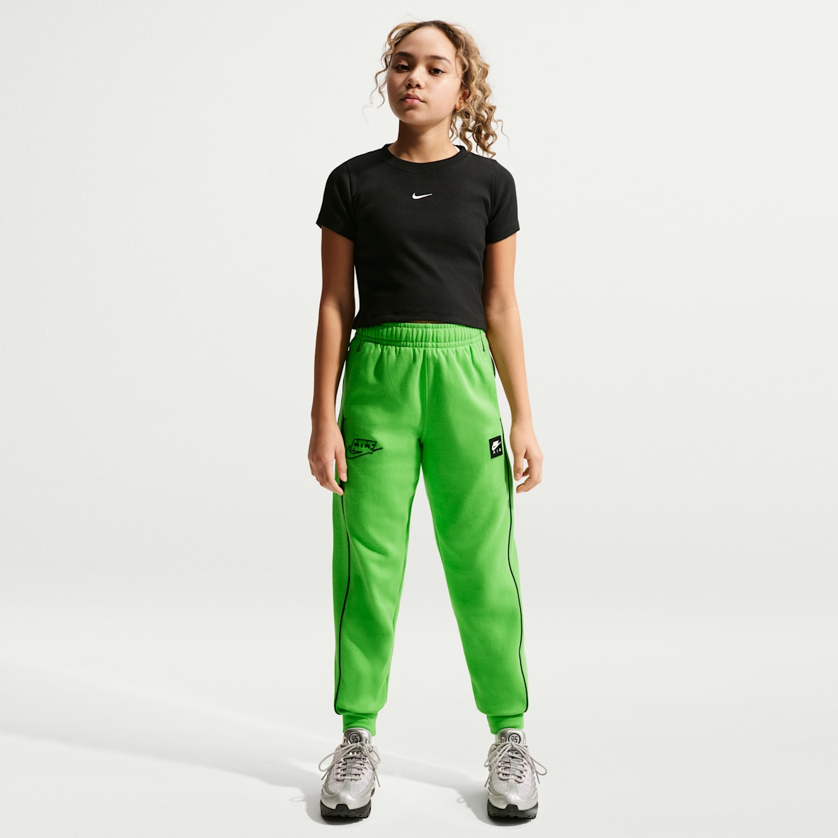 Nike Air Joggers de tejido Fleece para niños talla grande