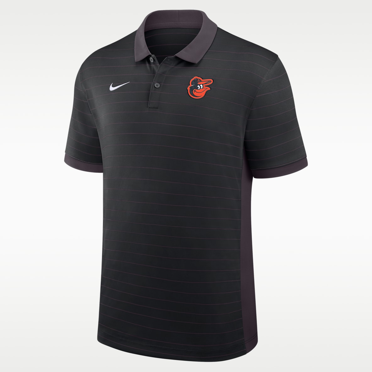 Baltimore Orioles Authentic Collection Striped Victory Men's Nike Dri-FIT MLB Polo