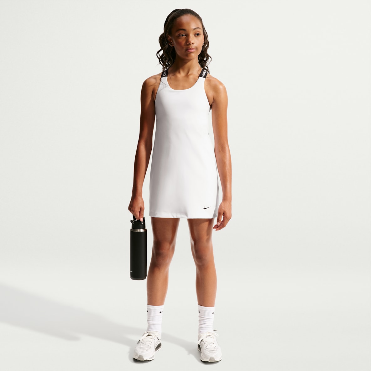 Nike Pro Older Kids' (Girls') Dri-FIT 1/2-Zip Training Top