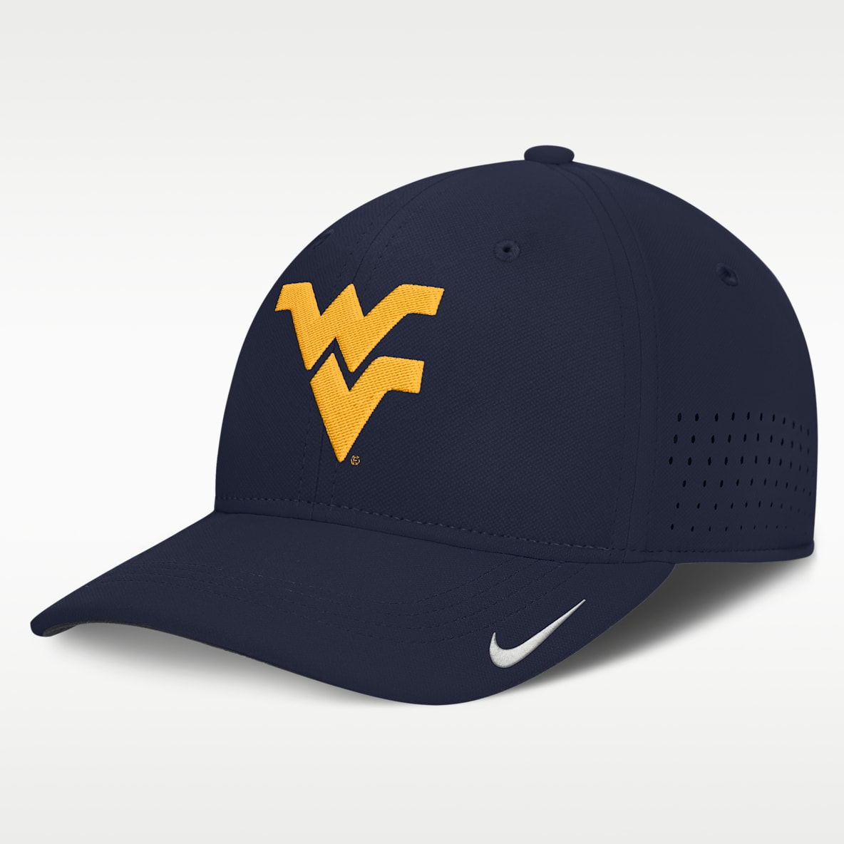 West Virginia Sideline Practice Men's Nike Dri-FIT College Hat