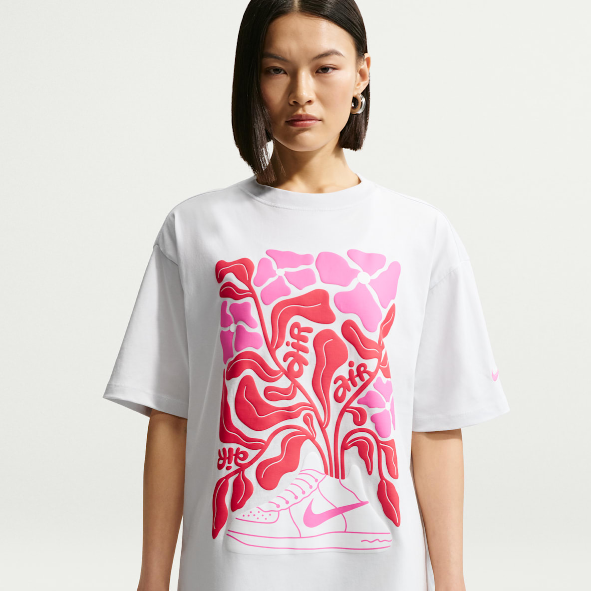 Nike Sportswear Air Force 1 Women's Oversized Short-Sleeved T-Shirt