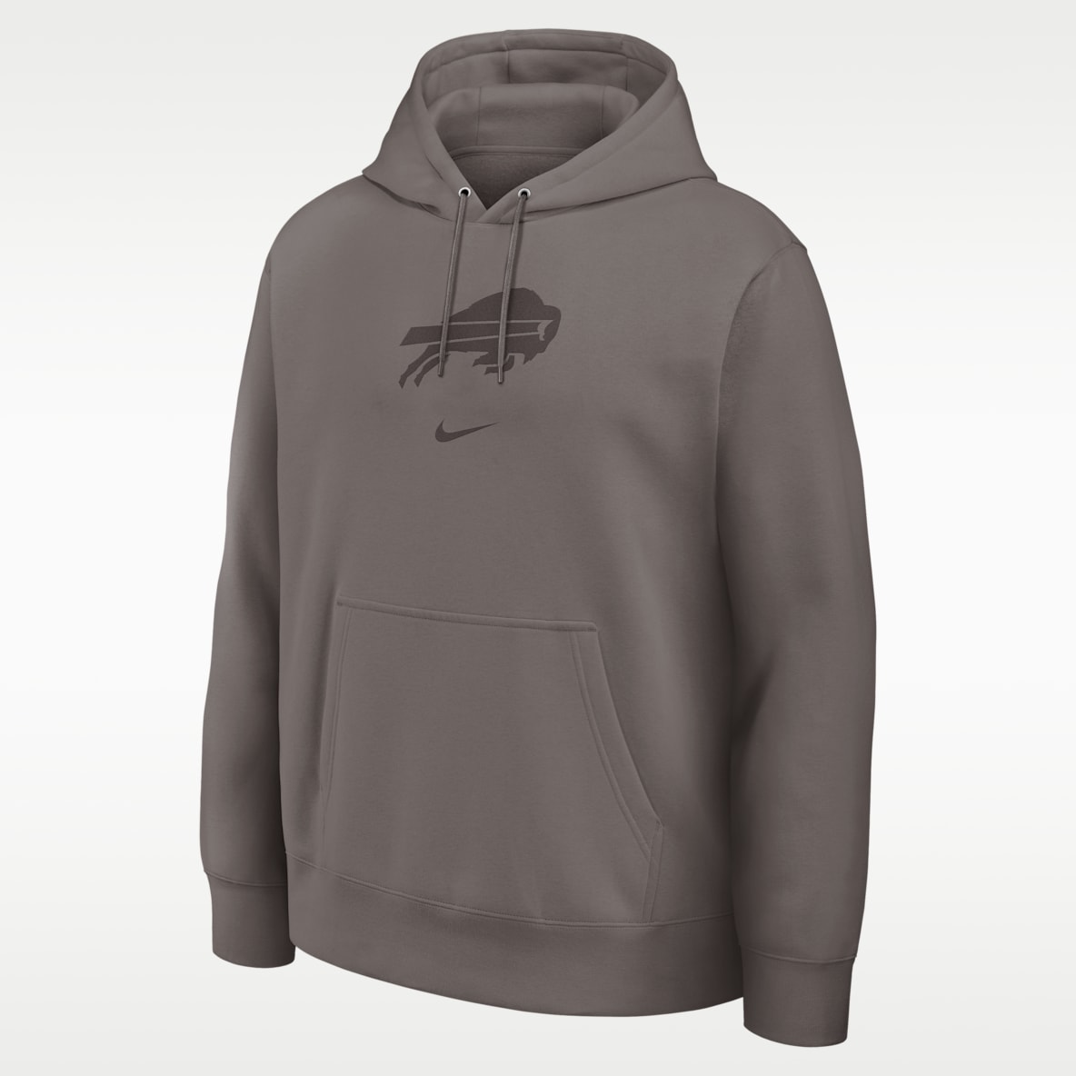 Buffalo Bills Washed Club Sudadera con gorro sin cierre Nike de la NFL para hombre