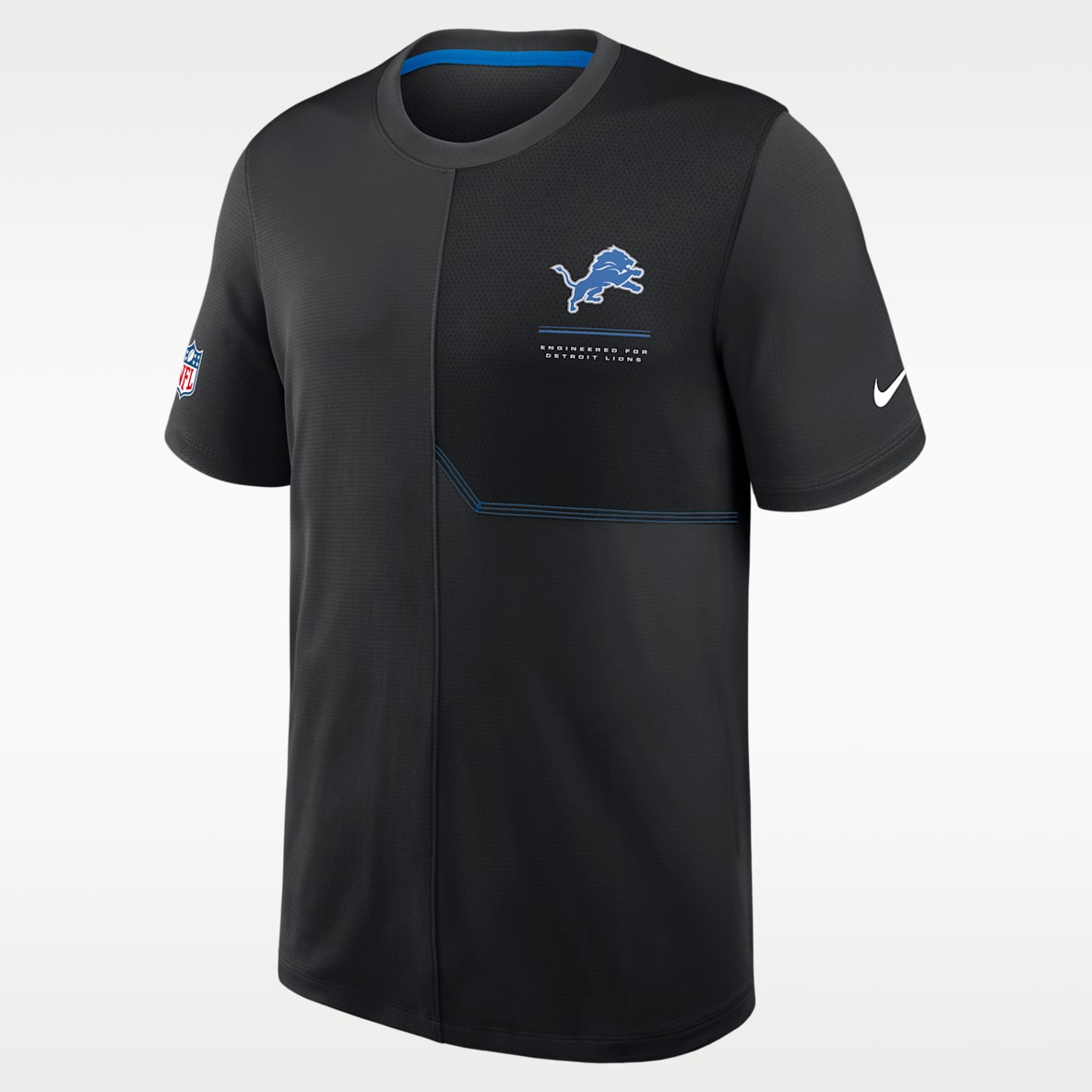 Detroit Lions Sideline Coach Playera Nike Dri-FIT de la NFL para hombre