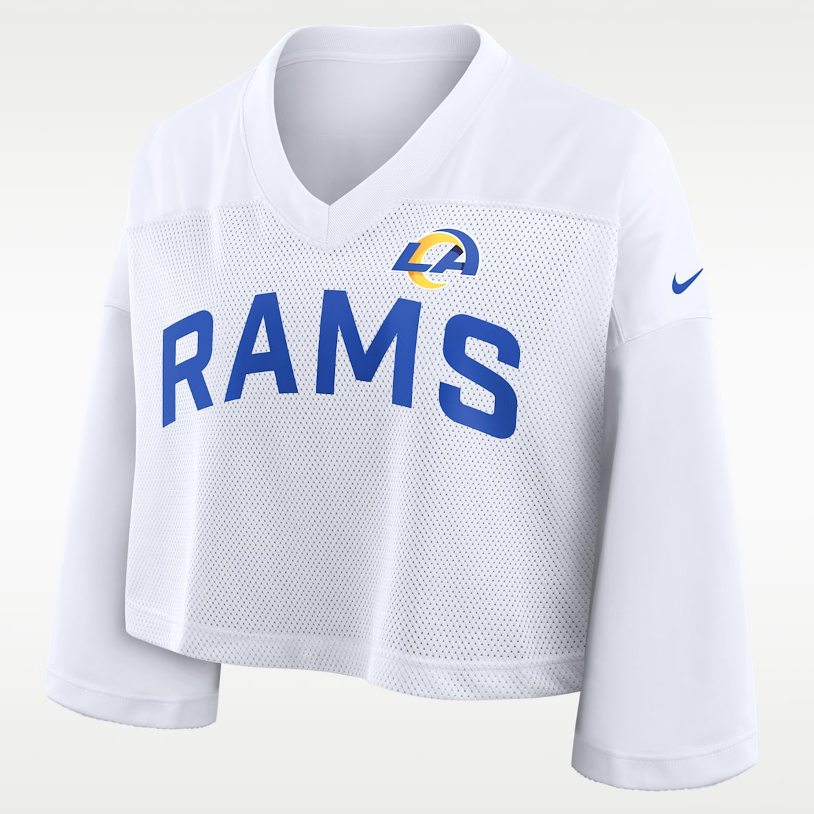 Los Angeles Rams Wide Receiver Women's Nike Dri-FIT NFL Cropped Jersey