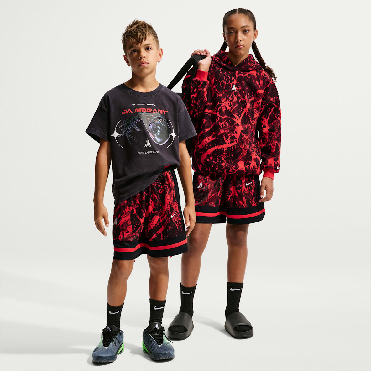 Ja Big Kids' Dri-FIT Basketball Shorts