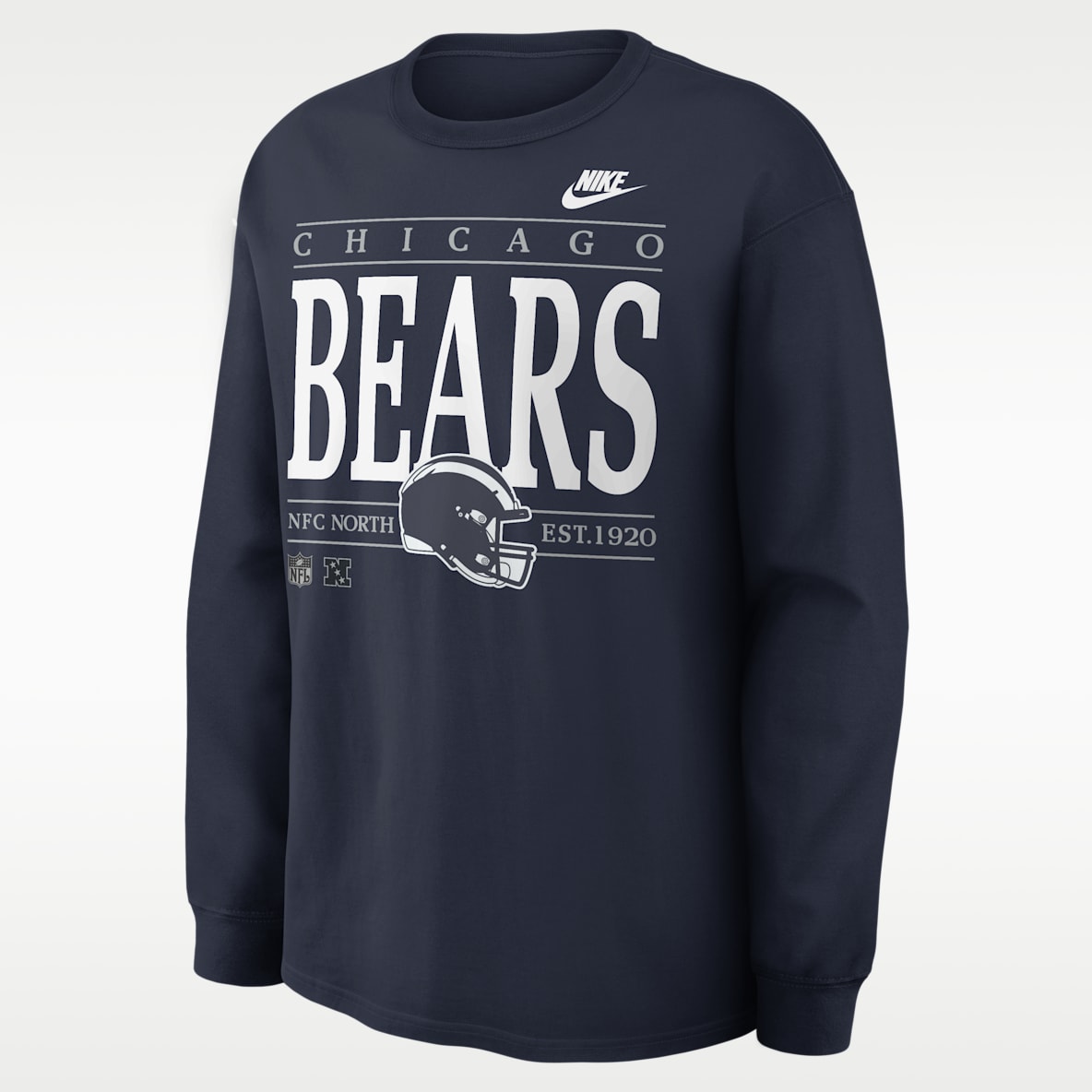 Chicago Bears Rewind Max90 Men's Nike NFL Long-Sleeve T-Shirt