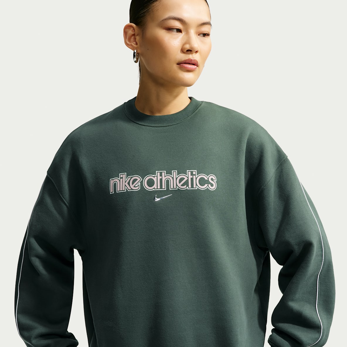 Nike Studio Fleece Medium Weight Women's Oversized Crew