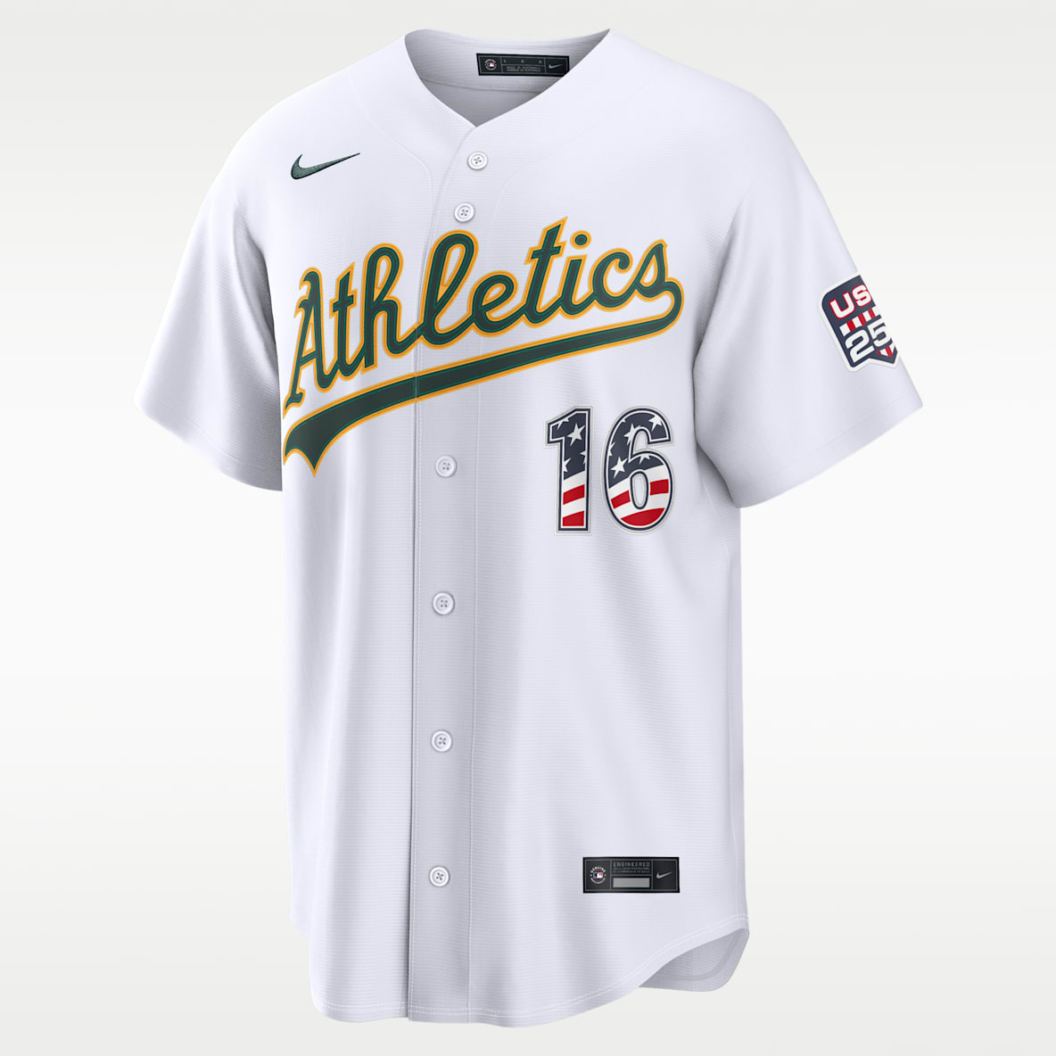 Nick Kurtz Athletics USA 250 Men's Nike MLB Stadium Jersey