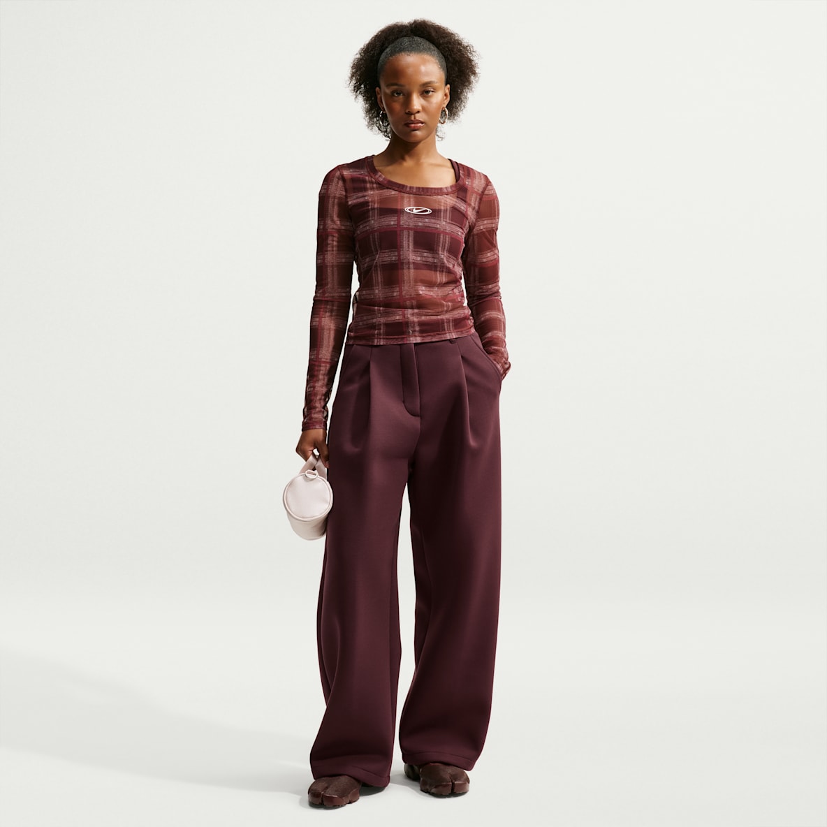 Nike Pregame Fleece Pantalón holgado de talle medio - Mujer