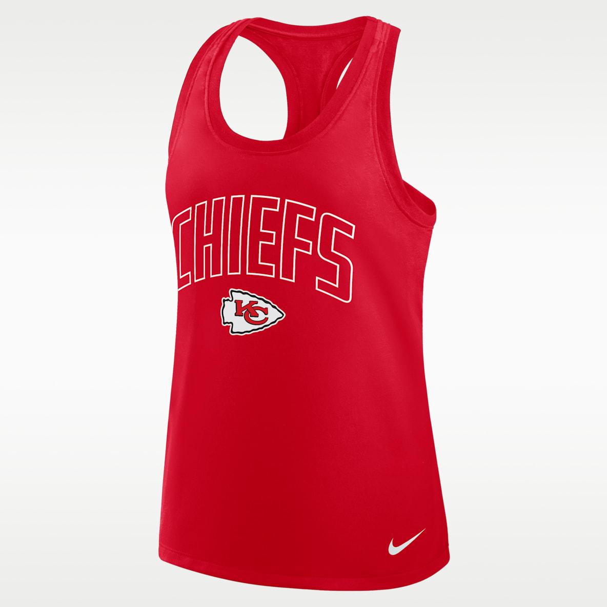 Kansas City Chiefs Primetime Women's Nike Dri-FIT NFL Racerback Tank Top