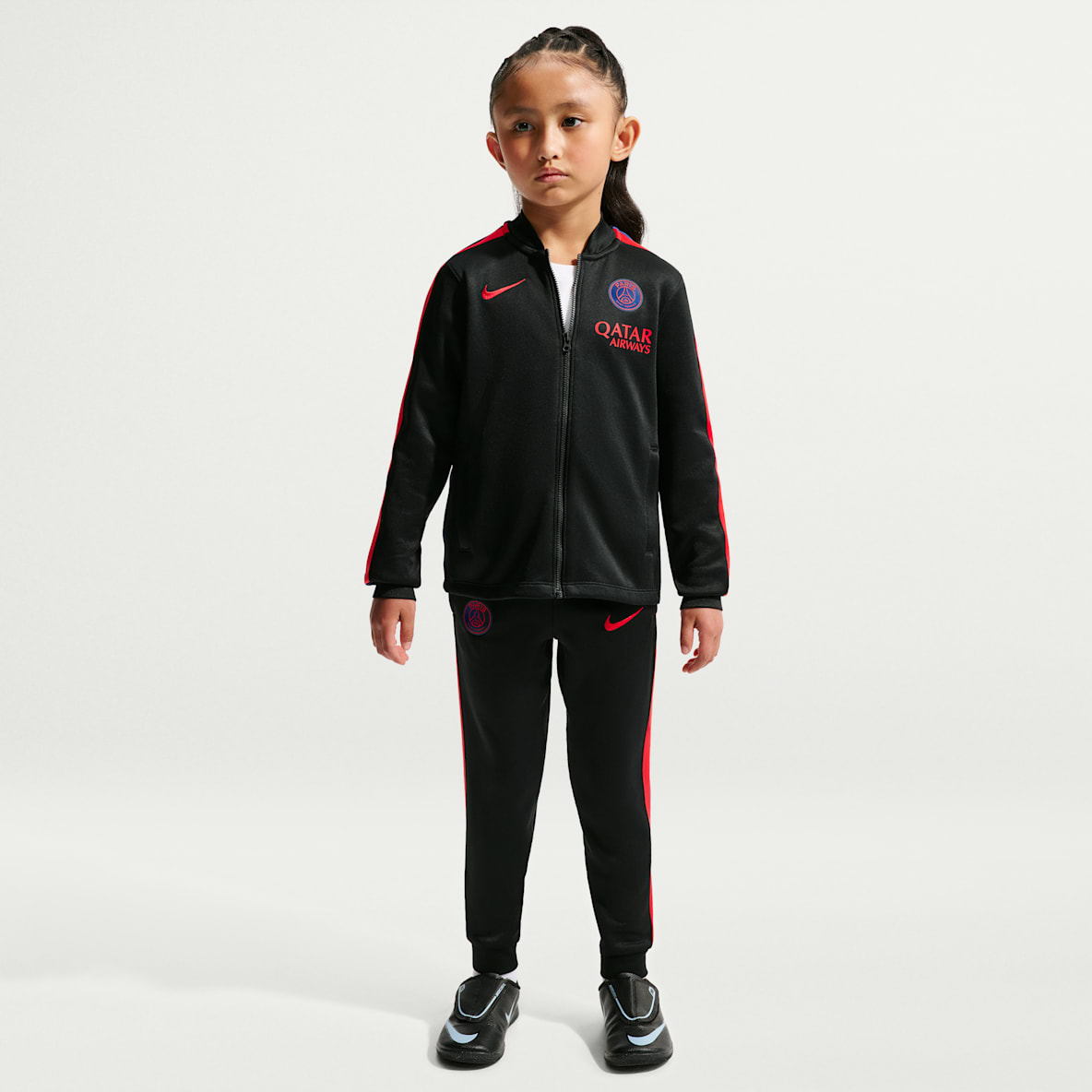 Paris Saint-Germain Strike Younger Kids' Nike Dri-FIT Football Knit Tracksuit