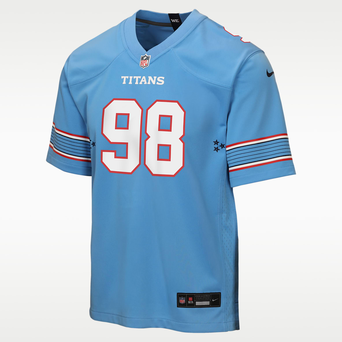 Jeffery Simmons Tennessee Titans Big Kids' Nike NFL Game Jersey