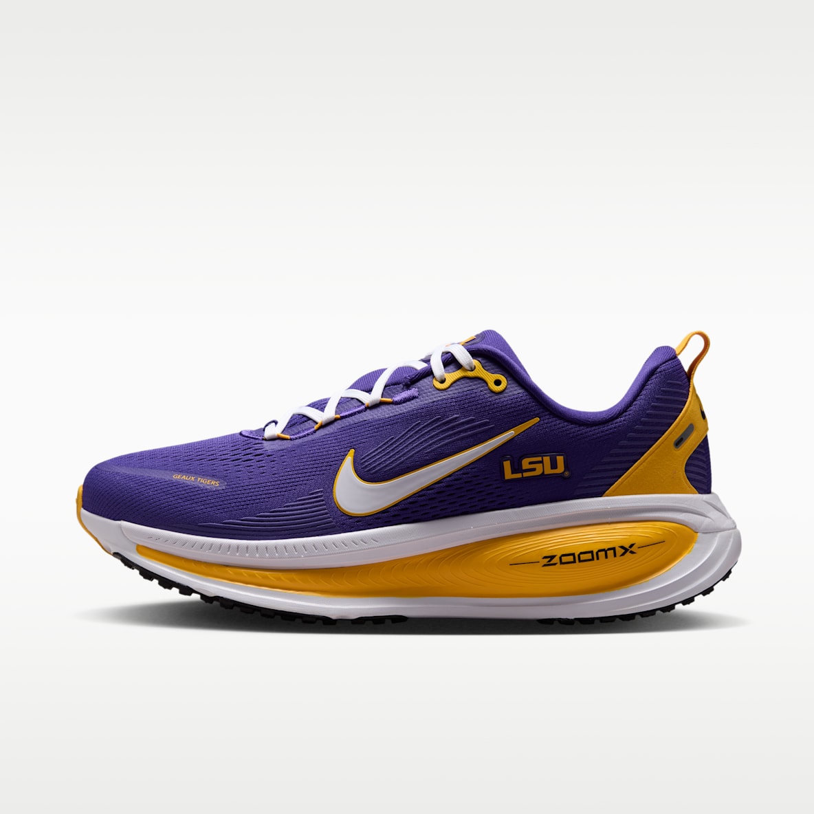 Nike College Vomero 18 (LSU) Men's Road Running Shoes
